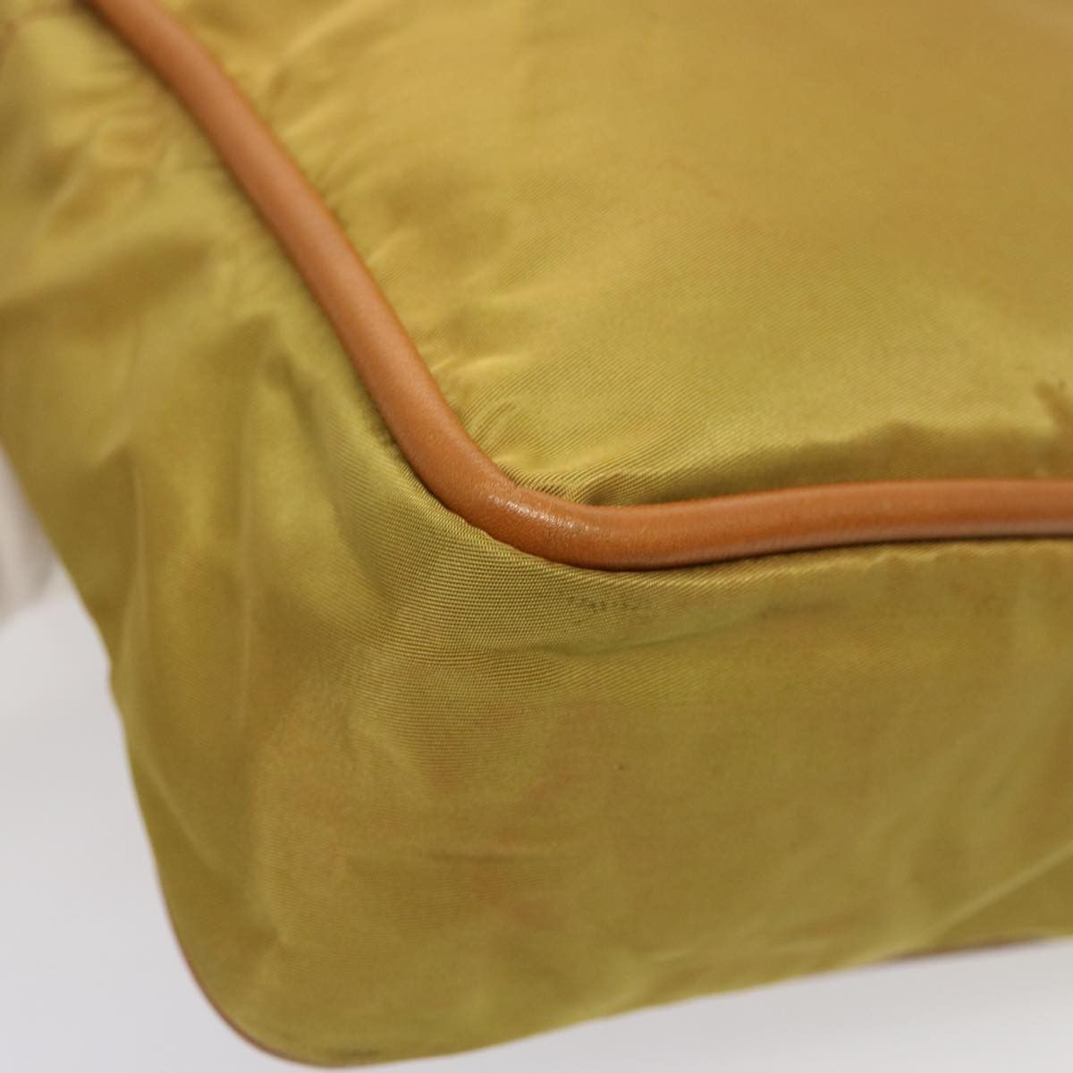 Celine CELINE Shoulder Bag Nylon Khaki Size ONE SIZE - 16 Thumbnail