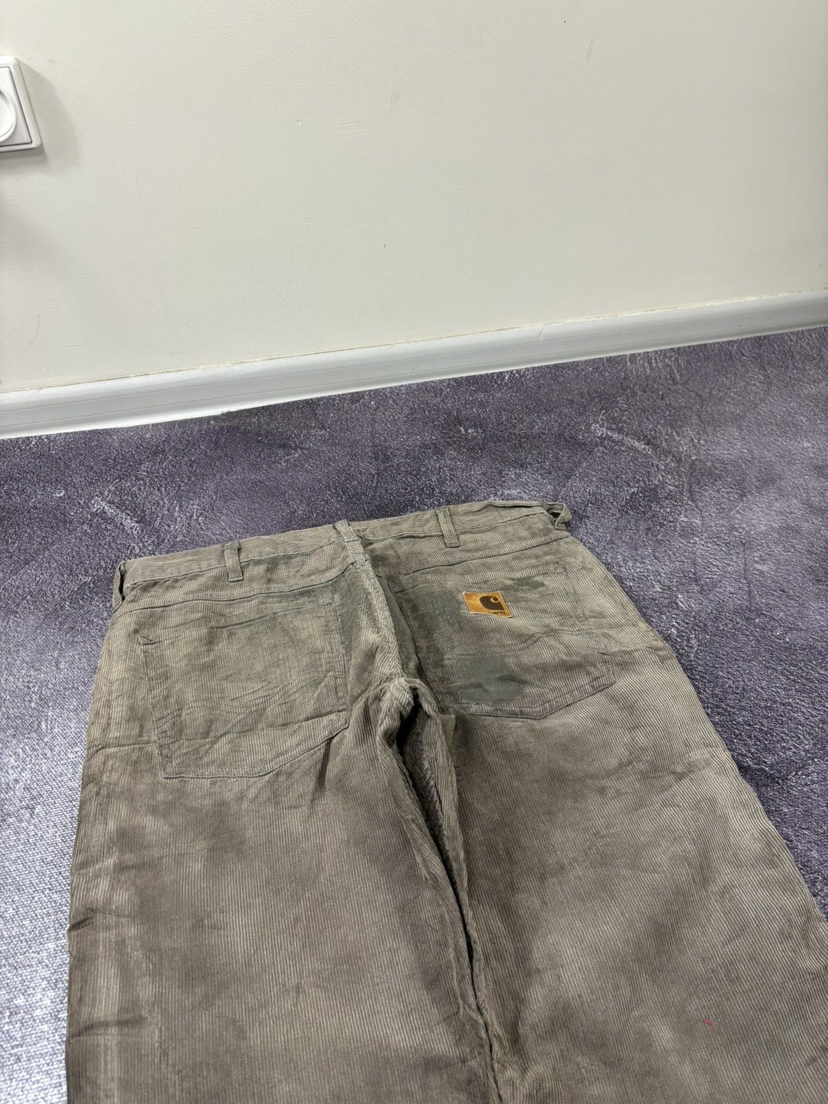 Carhartt Vintage Carhartt Corduroy USA Work Hype Baggy Western Pants Size US 32 / EU 48 - 6 Thumbnail
