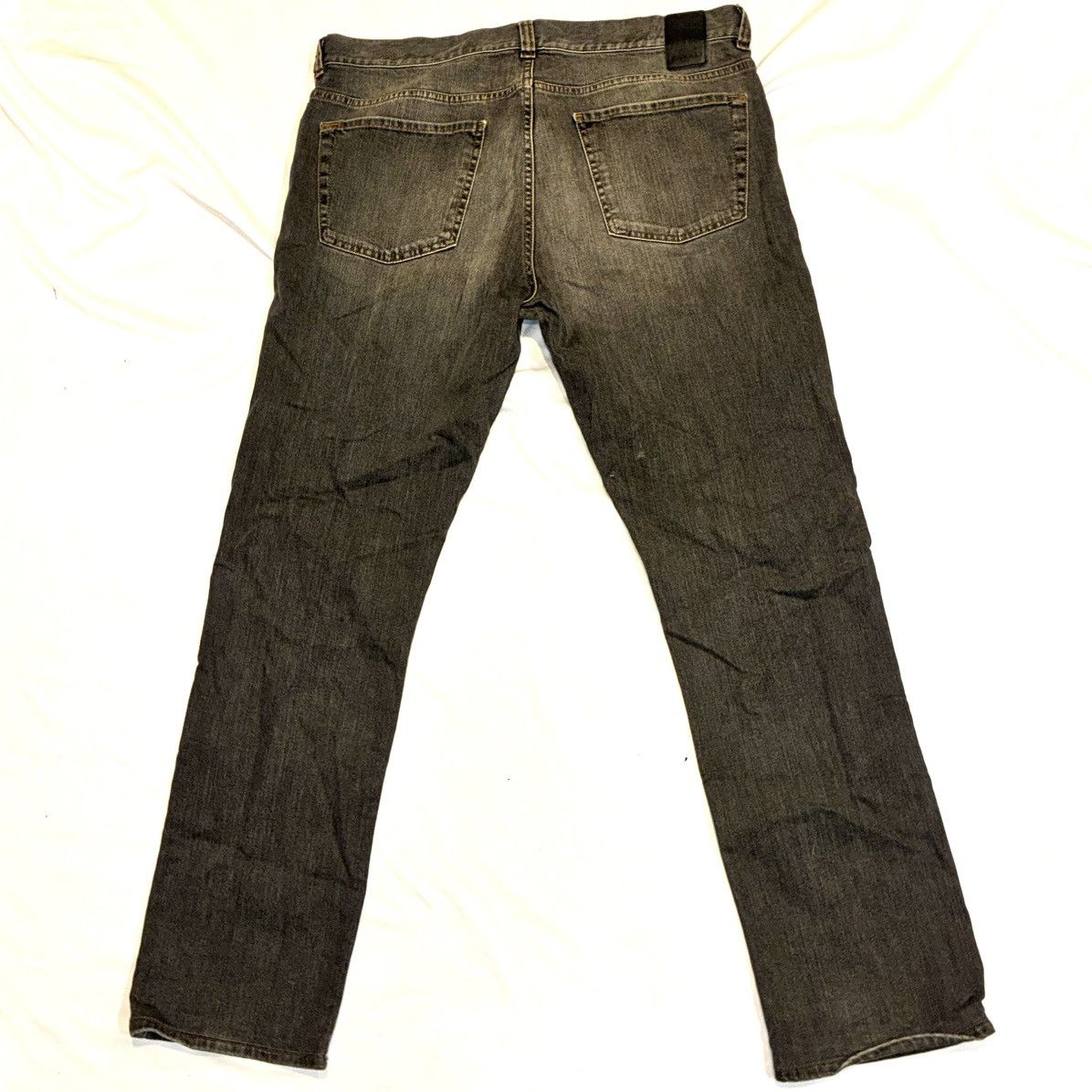 Canali Canali Washed Gray Straight-Leg Jeans Size US 38 / EU 54 - 5 Thumbnail