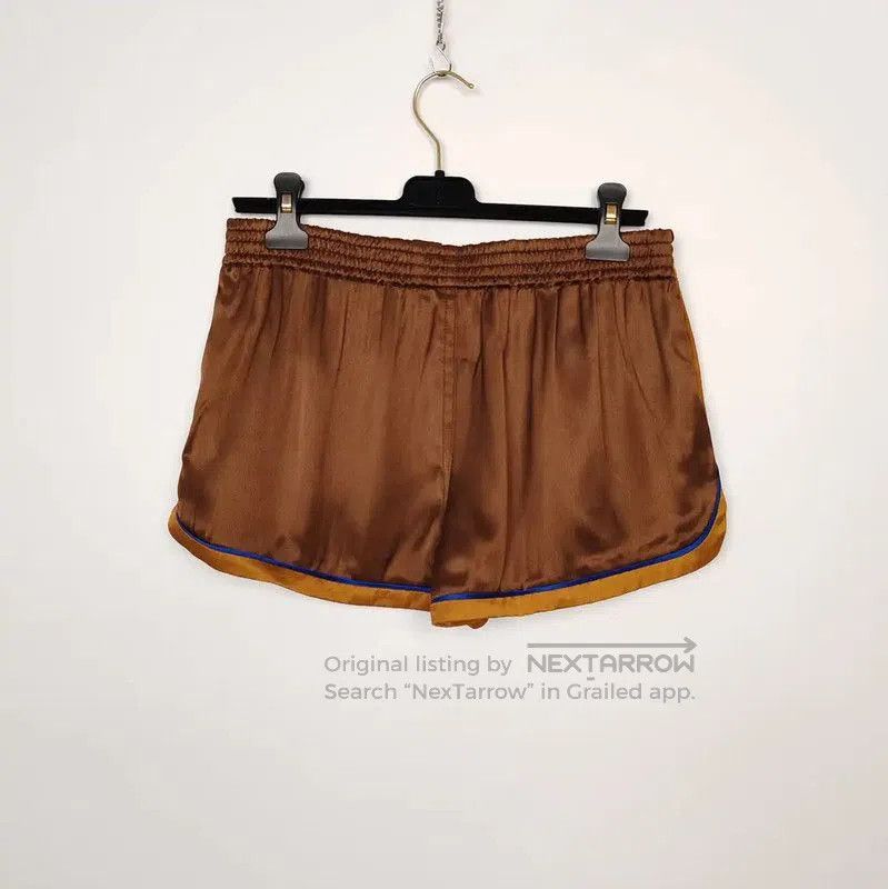 Louis Vuitton Louis Vuitton Brown Silk Men's Shorts . Size US 30 / EU 46 - 2 Thumbnail