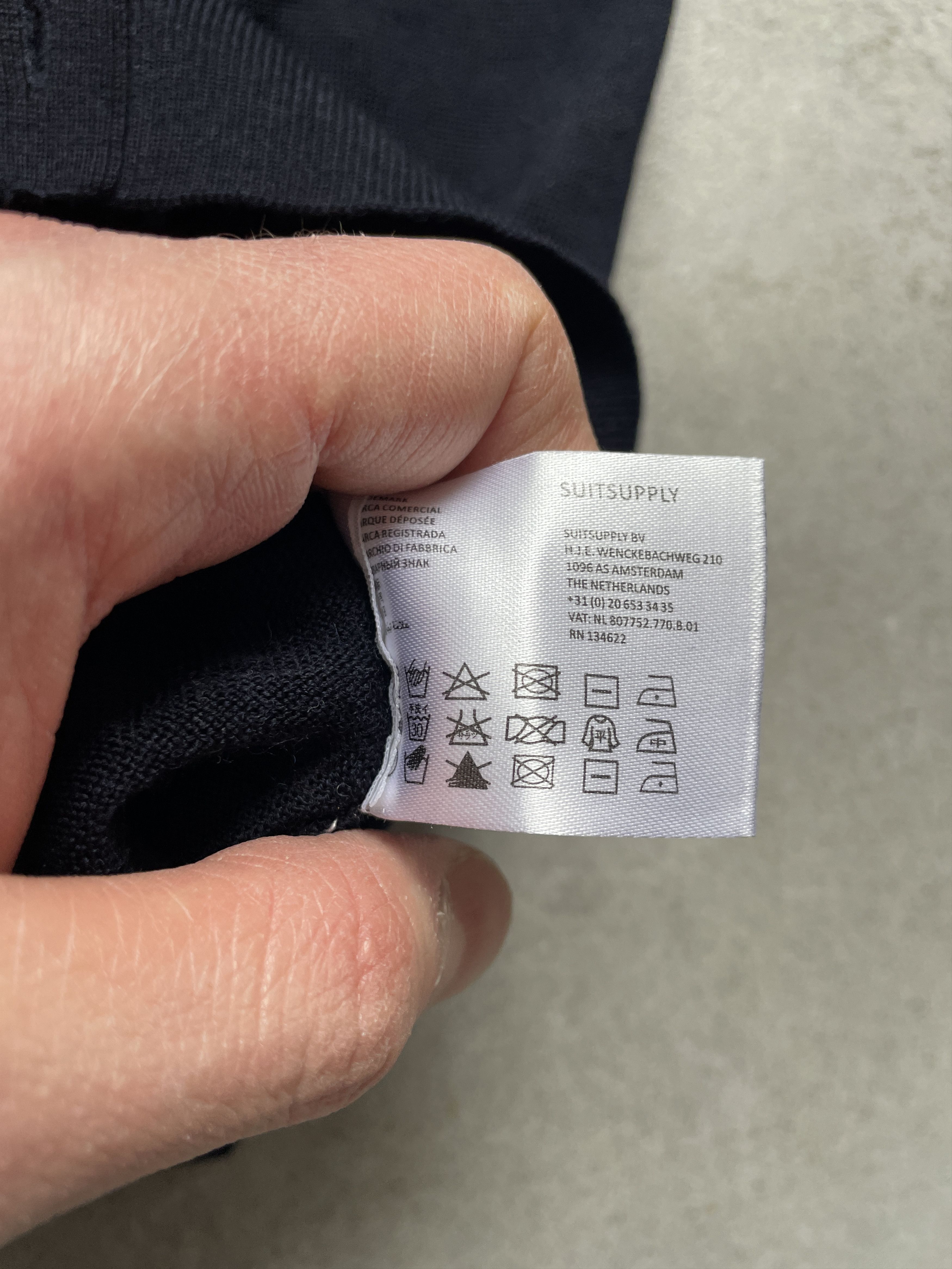 Suitsupply SUITSUPPLY NAVY MERINO WOOL CARDIGAN OLD MONEY Size US S / EU 44-46 / 1 - 2 Thumbnail