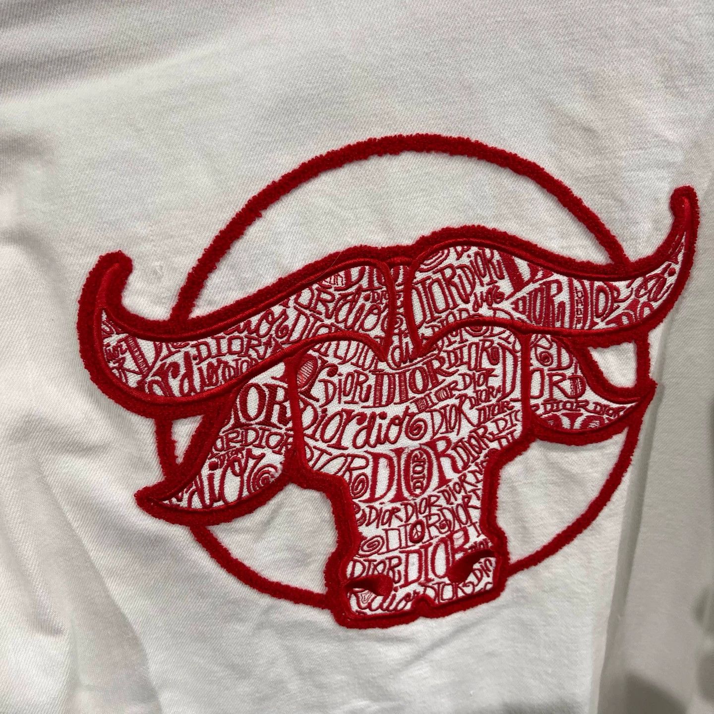 Dior Dior x Stussy Year of the Ox Velvet Embroidery Shirts Jkt 40 Size US M / EU 48-50 / 2 - 5 Thumbnail