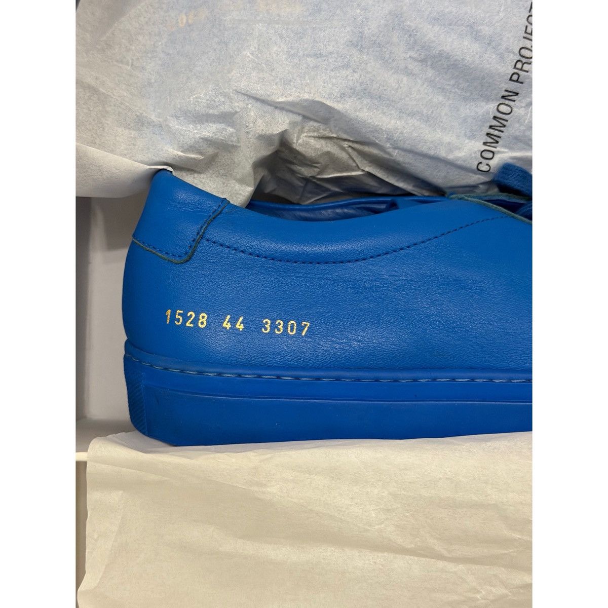 Common Projects COMMON PROJECTS ORIGINAL ACHILLES LOW BLUE Size US 9 / EU 42 - 3 Thumbnail