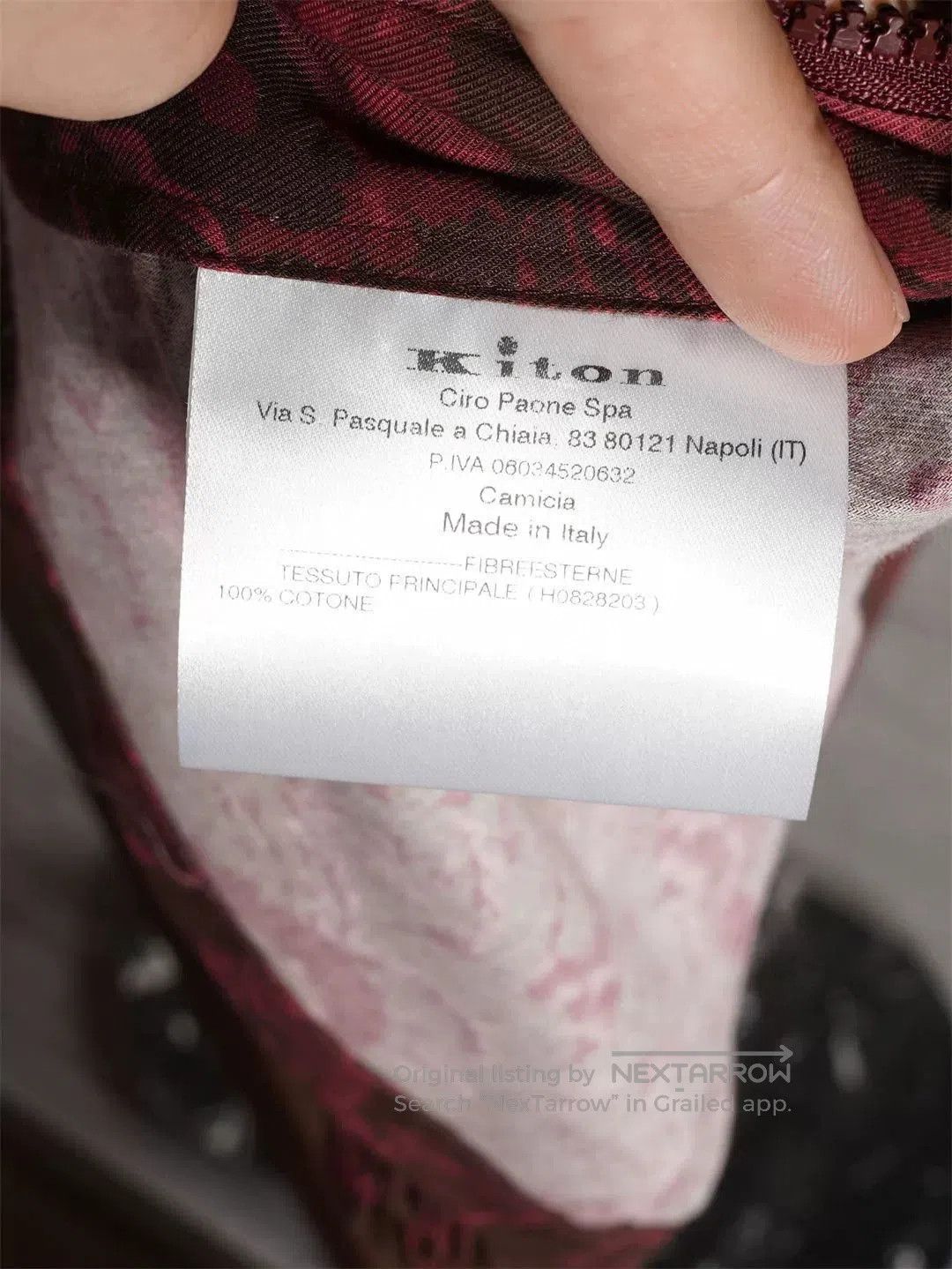 Kiton Kiton Cotton Hooded Jacket Sale. Size US M / EU 48-50 / 2 - 8 Thumbnail
