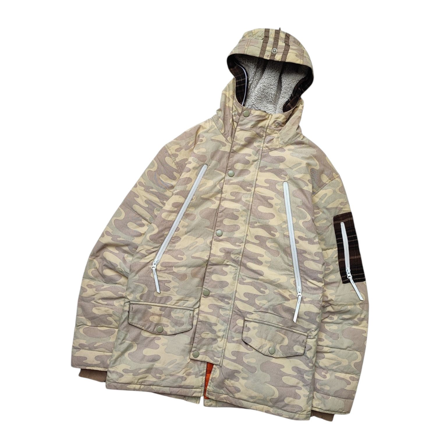 Adidas × Burton Adidas x Burton Gluhwein Collection Camouflage Parka Jacket Size US M / EU 48-50 / 2 - 5 Thumbnail