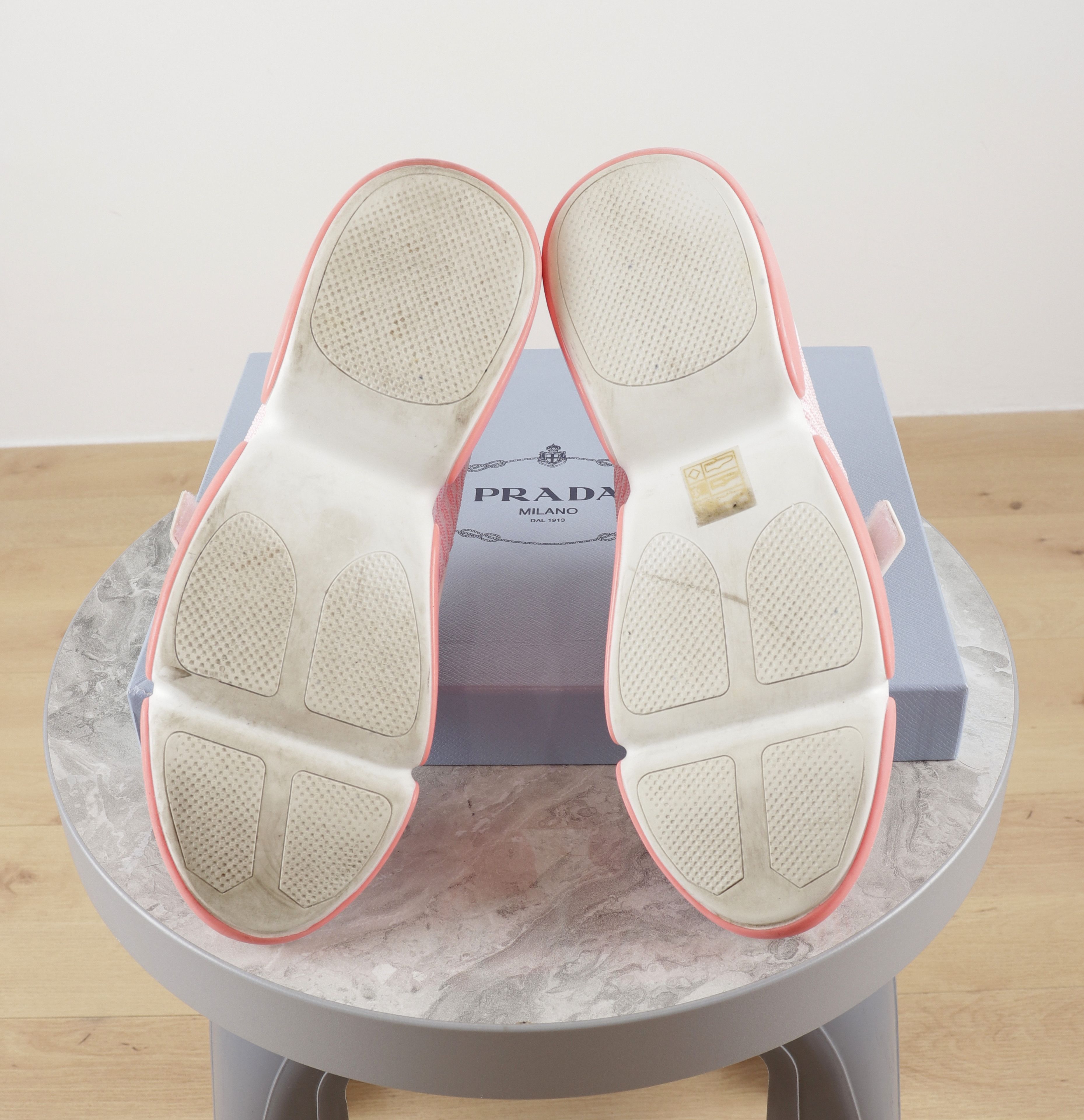 Prada Women's PRADA Cloudbust Pink Fabric Sneakers Size 38 Size US 8 / IT 38 - 13 Thumbnail