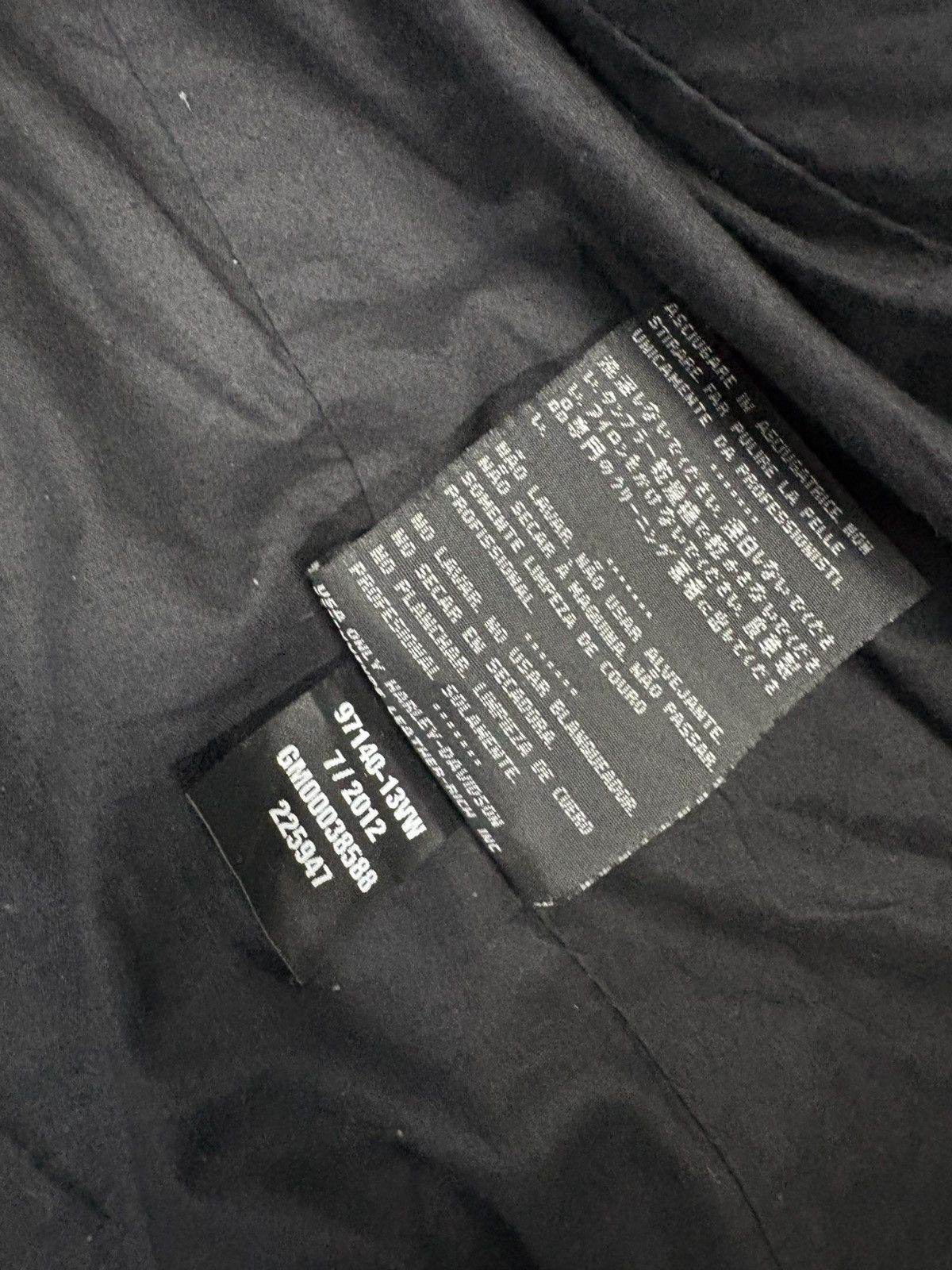 Harley Davidson Goatskin leather harley davidson H-DMC riding jacket Size US L / EU 52-54 / 3 - 11 Thumbnail