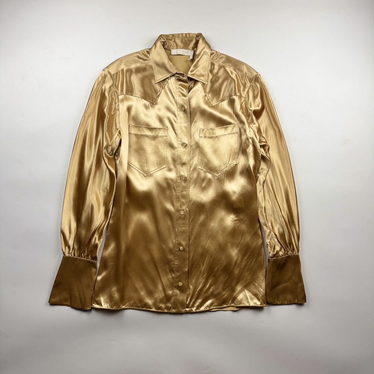 Chloe Chloé September Sun Western Shirt Size XS / US 0-2 / IT 36-38 - 1 Thumbnail