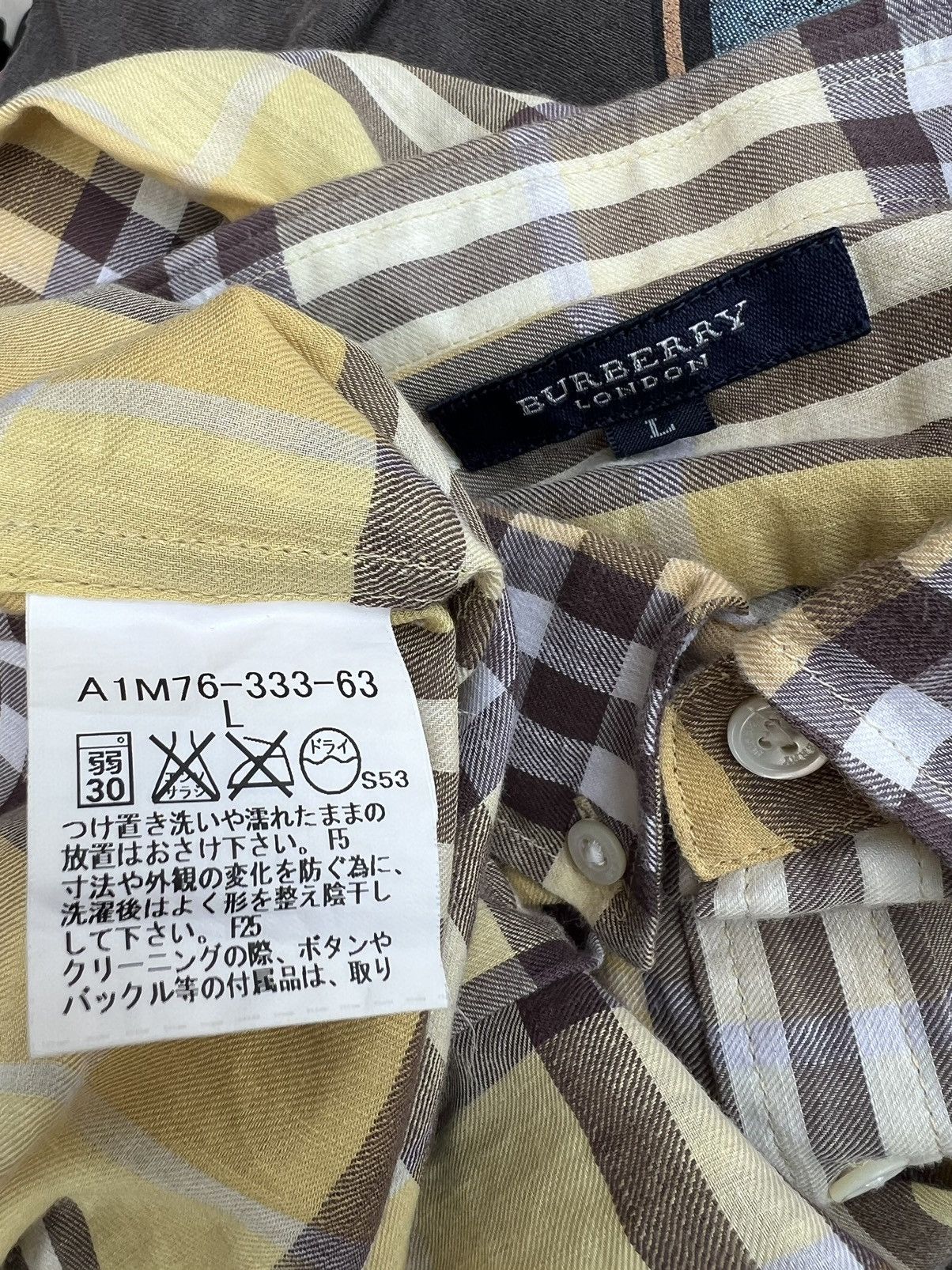 Burberry Prorsum BURBERRY LONDON Tartan Plaid Nova Check Shirt Size US M / EU 48-50 / 2 - 17 Thumbnail