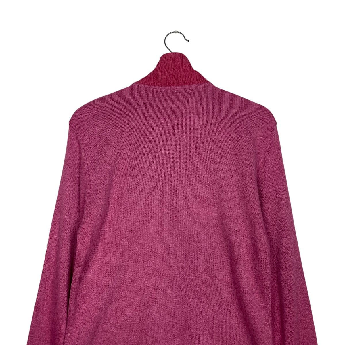 Ellesse ELLESSE Half Zip Turtleneck Pink Sweater #1904-C83 Size L / US 10 / IT 46 - 8 Thumbnail