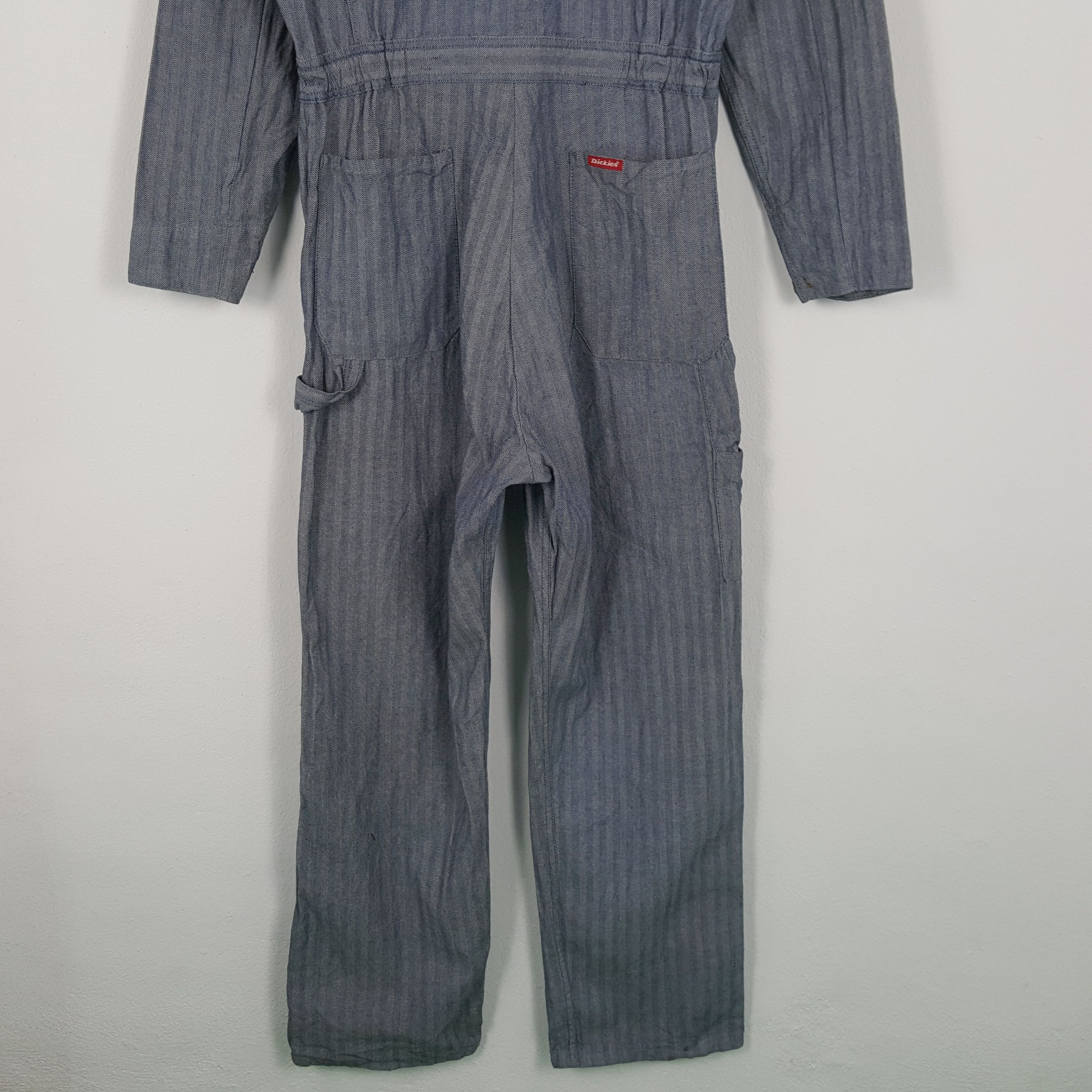 Dickies × Vintage DICKIES X Custom Skulls Workwear Style Coverall Jacket Size US L / EU 52-54 / 3 - 3 Thumbnail