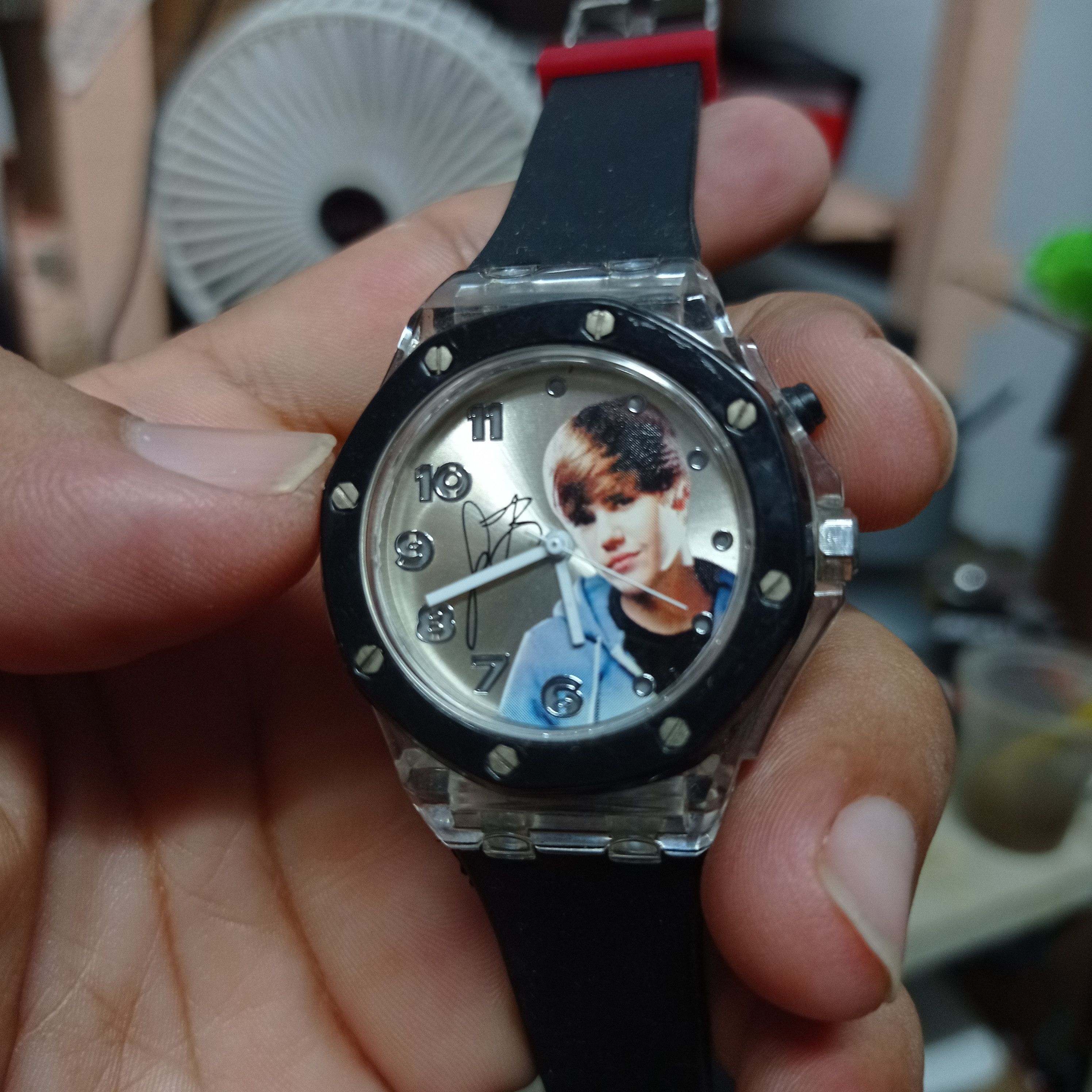 Justin Bieber Special Design Justin Bieber Watch With multi colors Light Size ONE SIZE - 4 Thumbnail