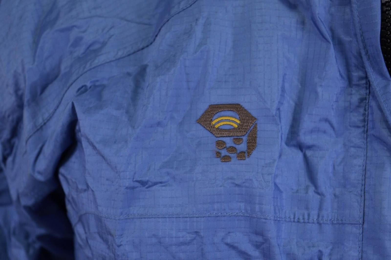 Mountain Hardwear Mountain Hardwear Blue Full Zip Nylon Hooded Jacket Size 10 Size L / US 10 / IT 46 - 3 Thumbnail
