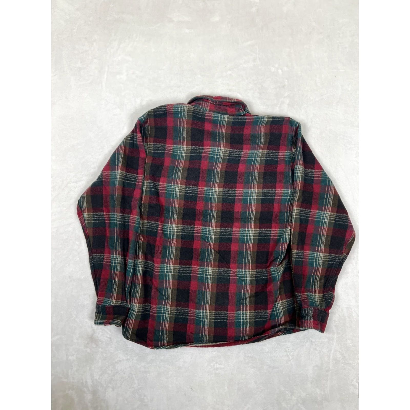 Vintage VINTAGE Field & Stream Shirt Mens XL Red Plaid Flannel Lined Long Sleeve Button Up Size US XL / EU 56 / 4 - 6 Thumbnail