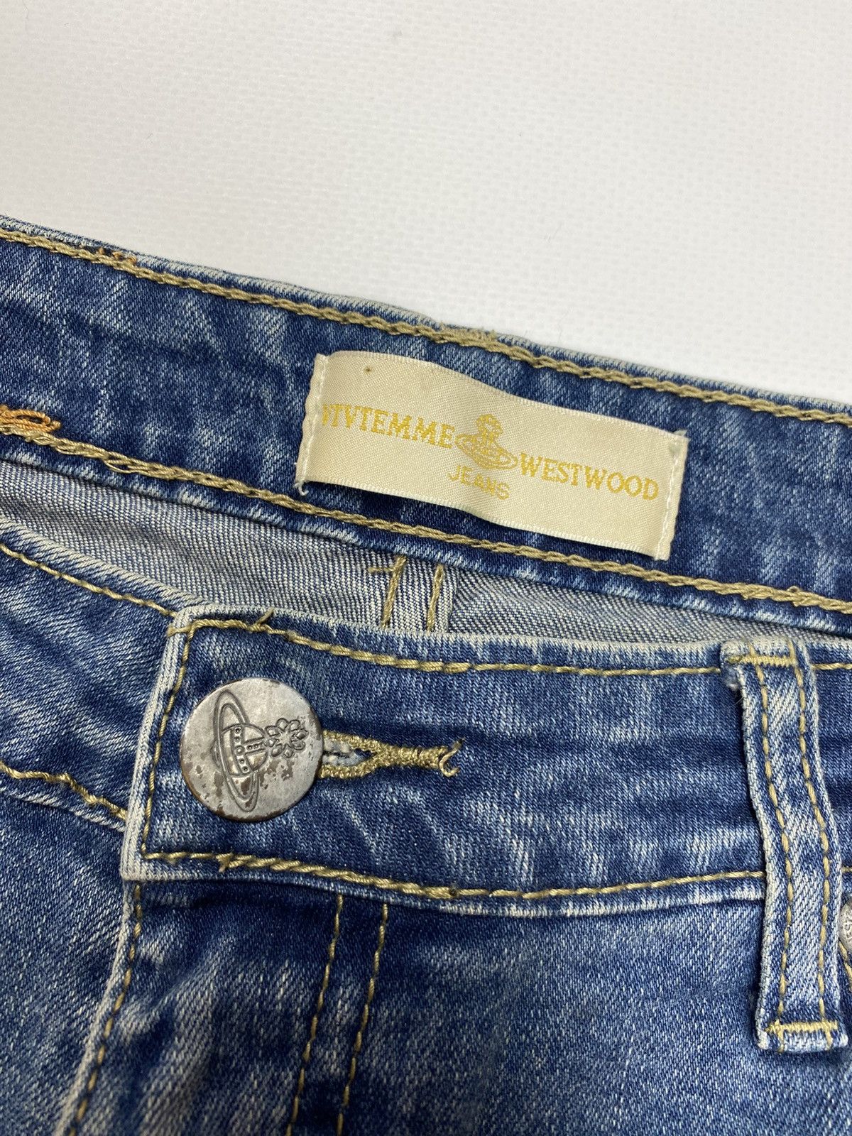 Vivienne Westwood Vivienne westwood Mini Denim Shorts Size 30" / US 8 / IT 44 - 3 Thumbnail