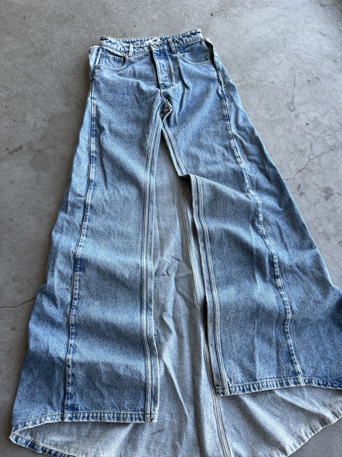 Jean Paul Gaultier Jean Paul Gaultier x Shayne Oliver Fishtail Jeans (unisex) Size US 30 / EU 46 - 2 Thumbnail