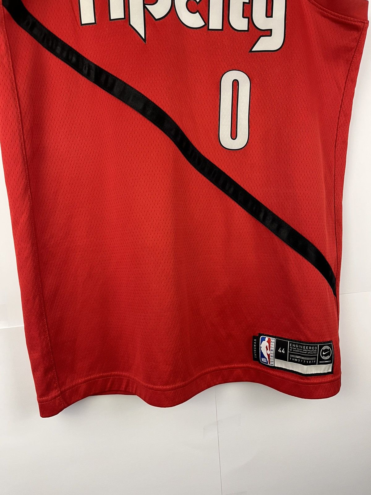 NBA NBA Nike Ripcity Lillard 0 Srteewear Hype Y2K Jersey Size US M / EU 48-50 / 2 - 4 Thumbnail