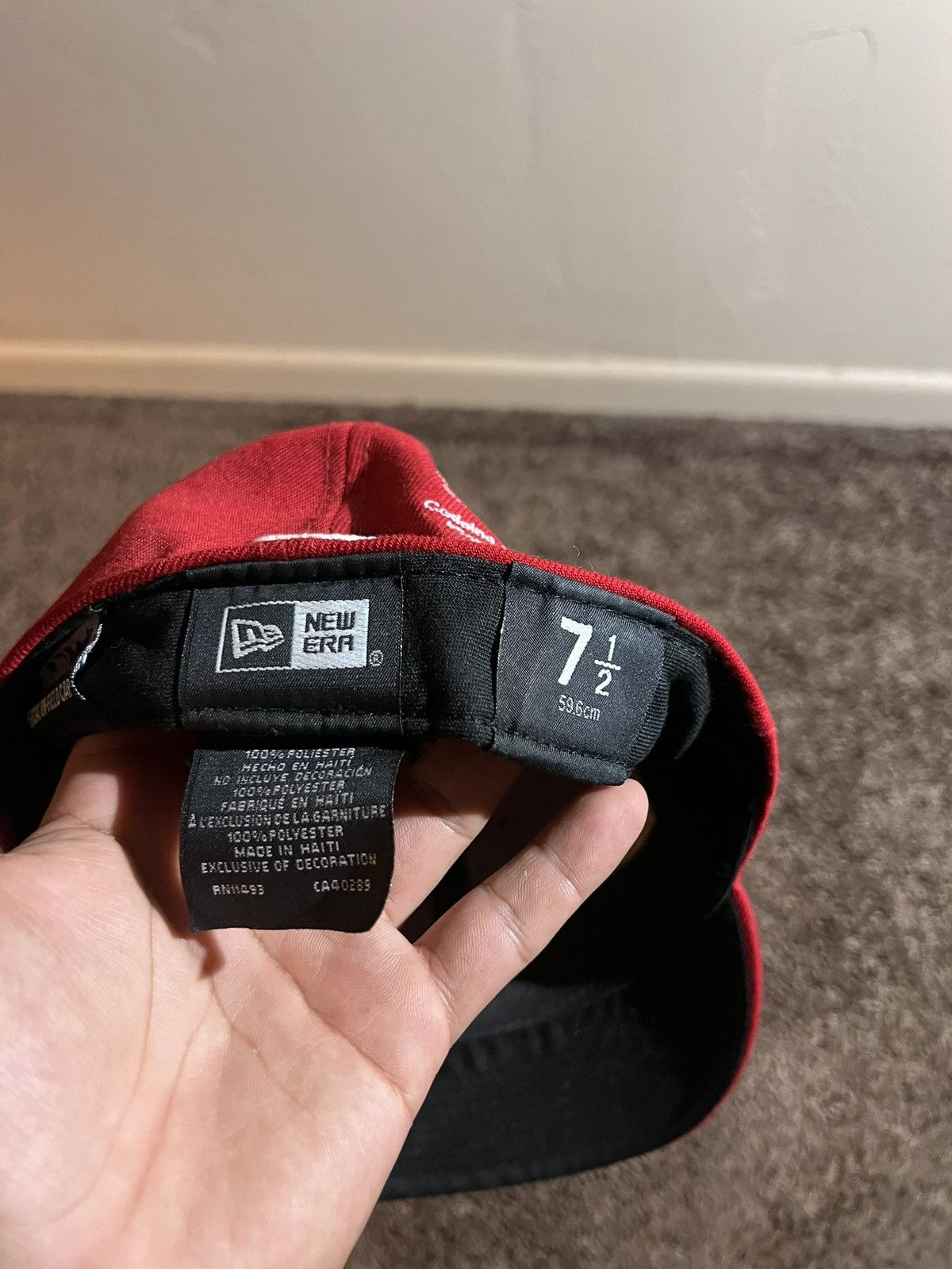 New Era WOCKHARDT FITTED HAT Size ONE SIZE - 4 Thumbnail