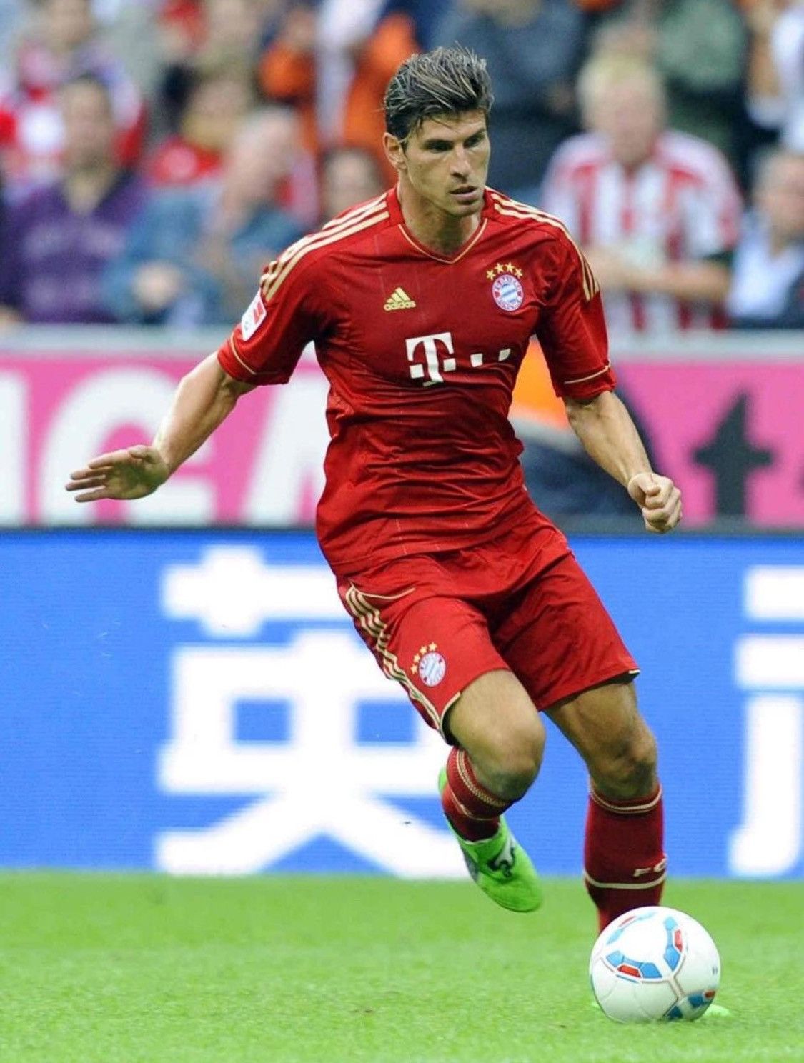 Adidas FC Bayern Munich Jersey Size M Home Kit 2011/13 Mario Gómez Size US M / EU 48-50 / 2 - 7 Thumbnail