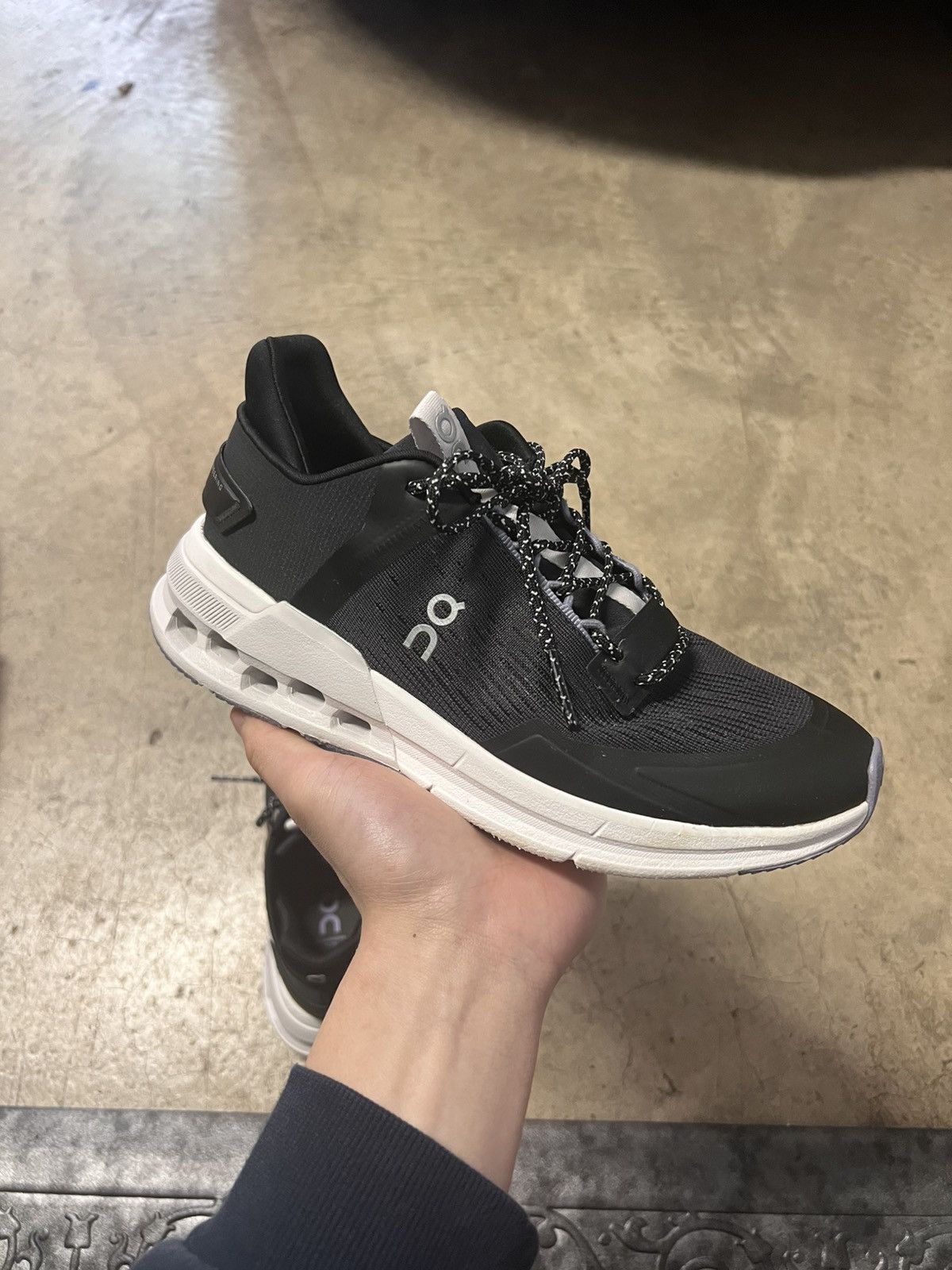 On On cloudnova flux black Size US 7.5 / IT 37.5 - 1 Thumbnail
