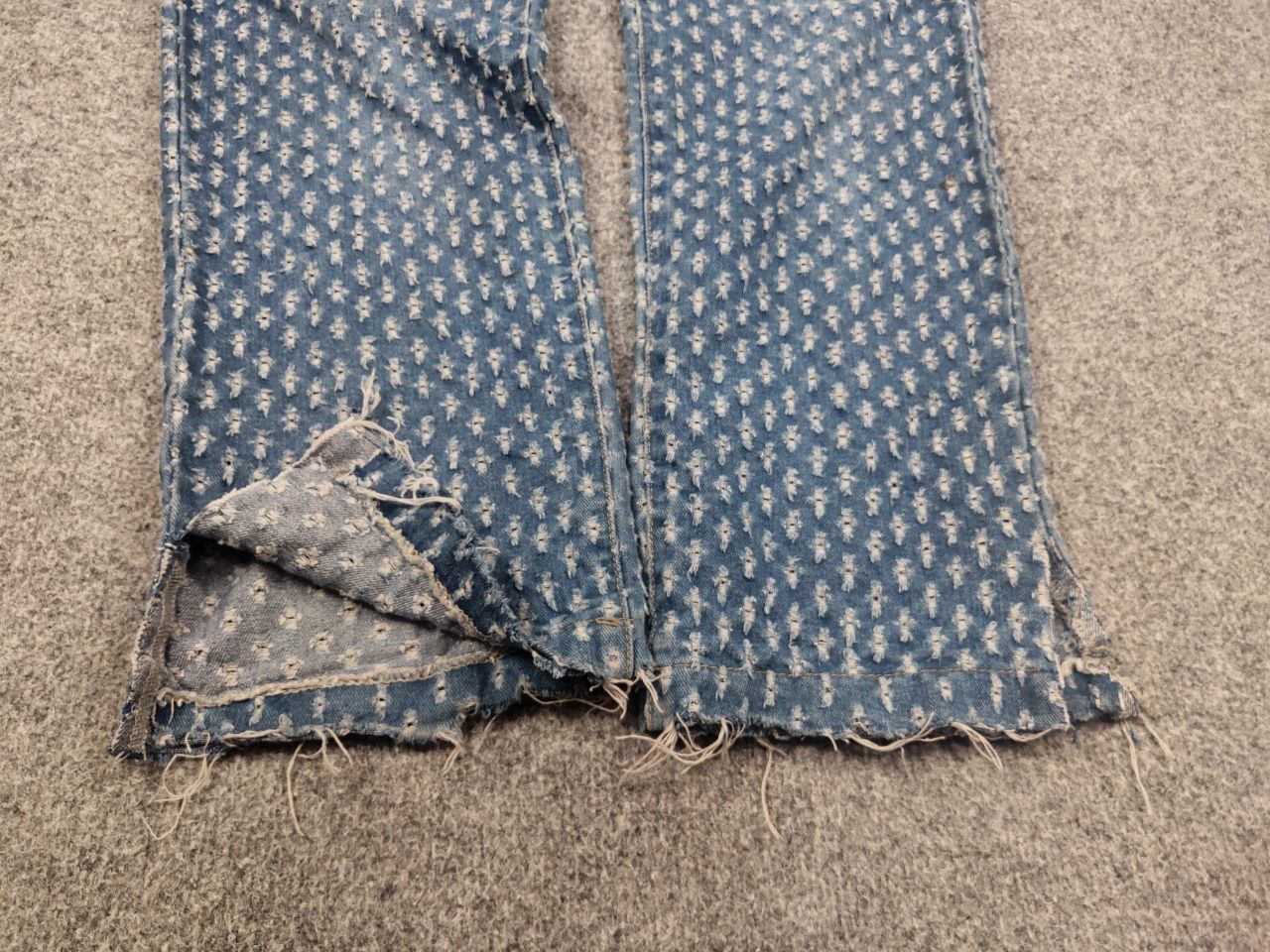 If Six Was Nine Jaded London Vtg Japan l.g.b Style distressed denim Jeans Size US 30 / EU 46 - 9 Thumbnail