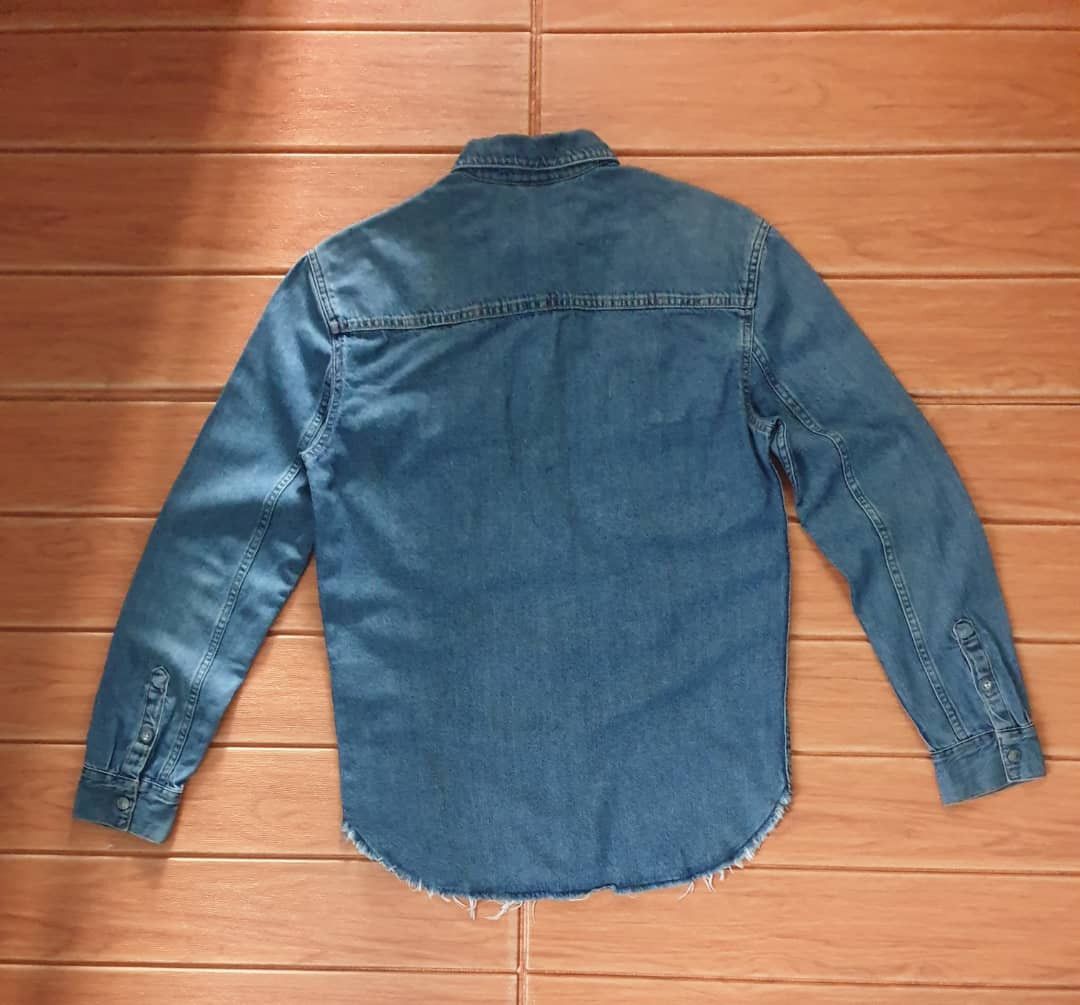 H&M H&M Blue denim shirt Size US M / EU 48-50 / 2 - 10 Thumbnail