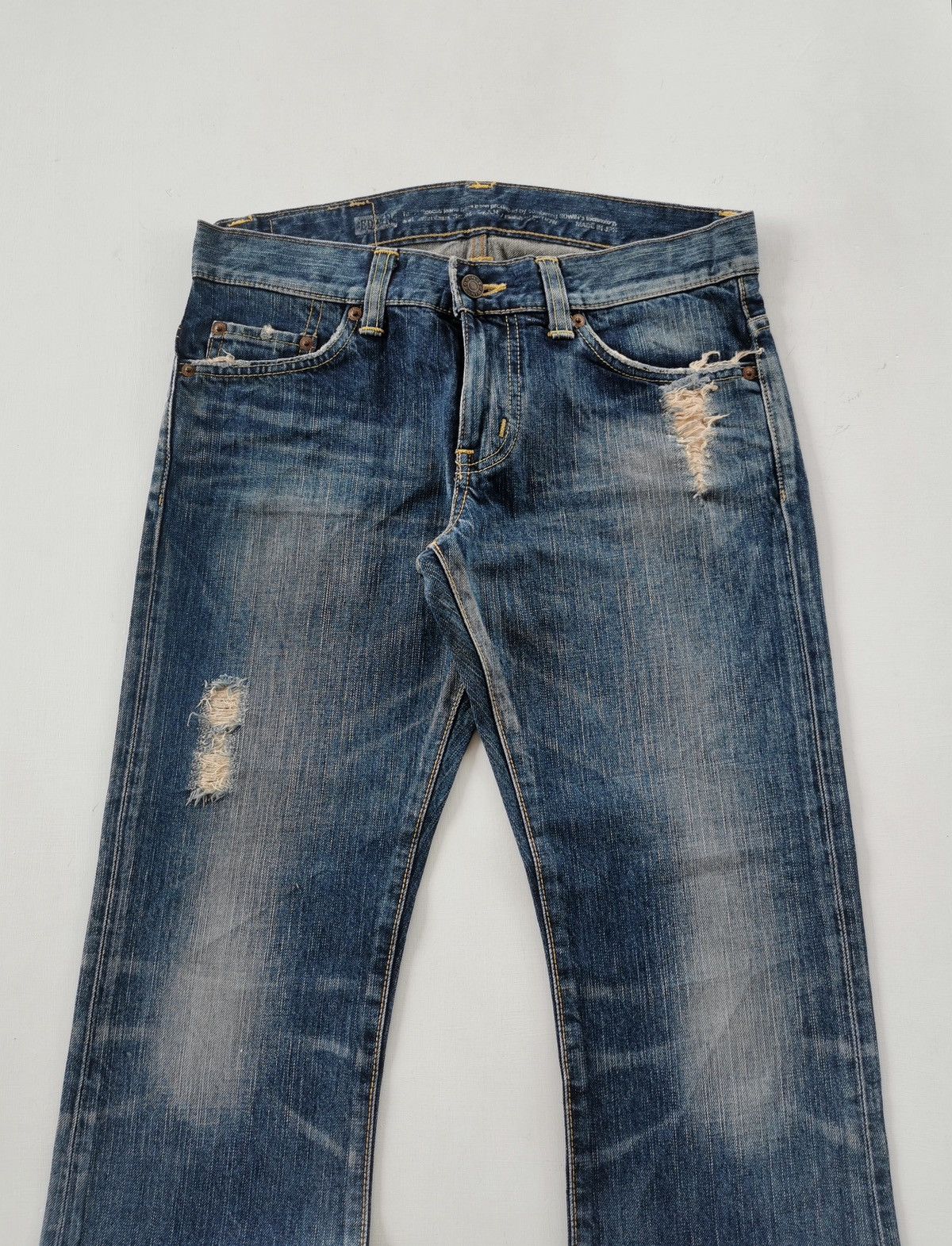 Edwin Edwin 503 13oz Bootcut Jeans Size 30" / US 8 / IT 44 - 2 Thumbnail