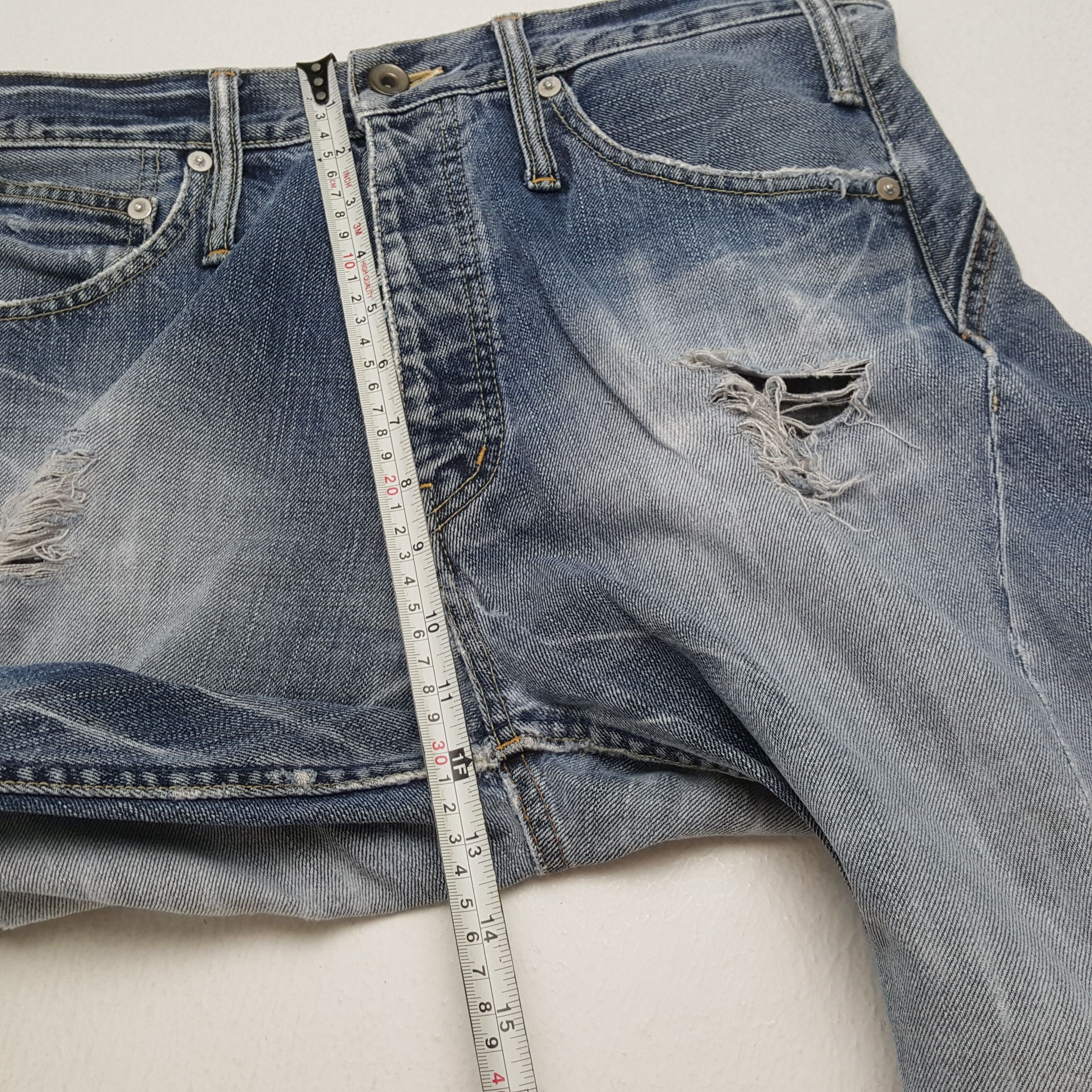Japanese Brand × Le Grande Bleu (L.G.B.) × Vintage LE GRANDE BLEU L.G.B Distressed Jeans Fashion Style Size US 31 - 8 Thumbnail