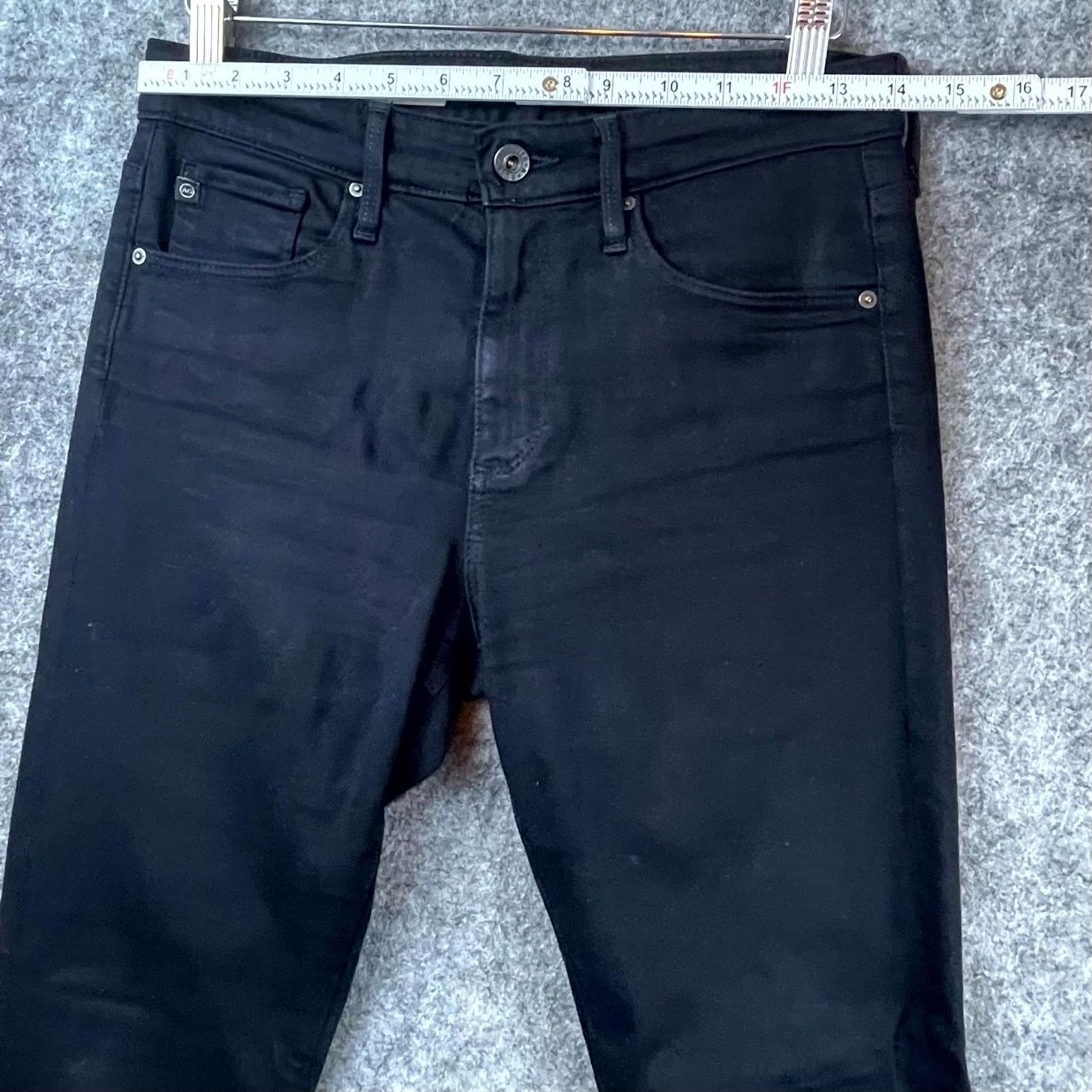 AG Adriano Goldschmied AG Adriano Goldschmied Farrah Skinny Jean Womens 26 Black Size 26" / US 2 / IT 38 - 5 Thumbnail