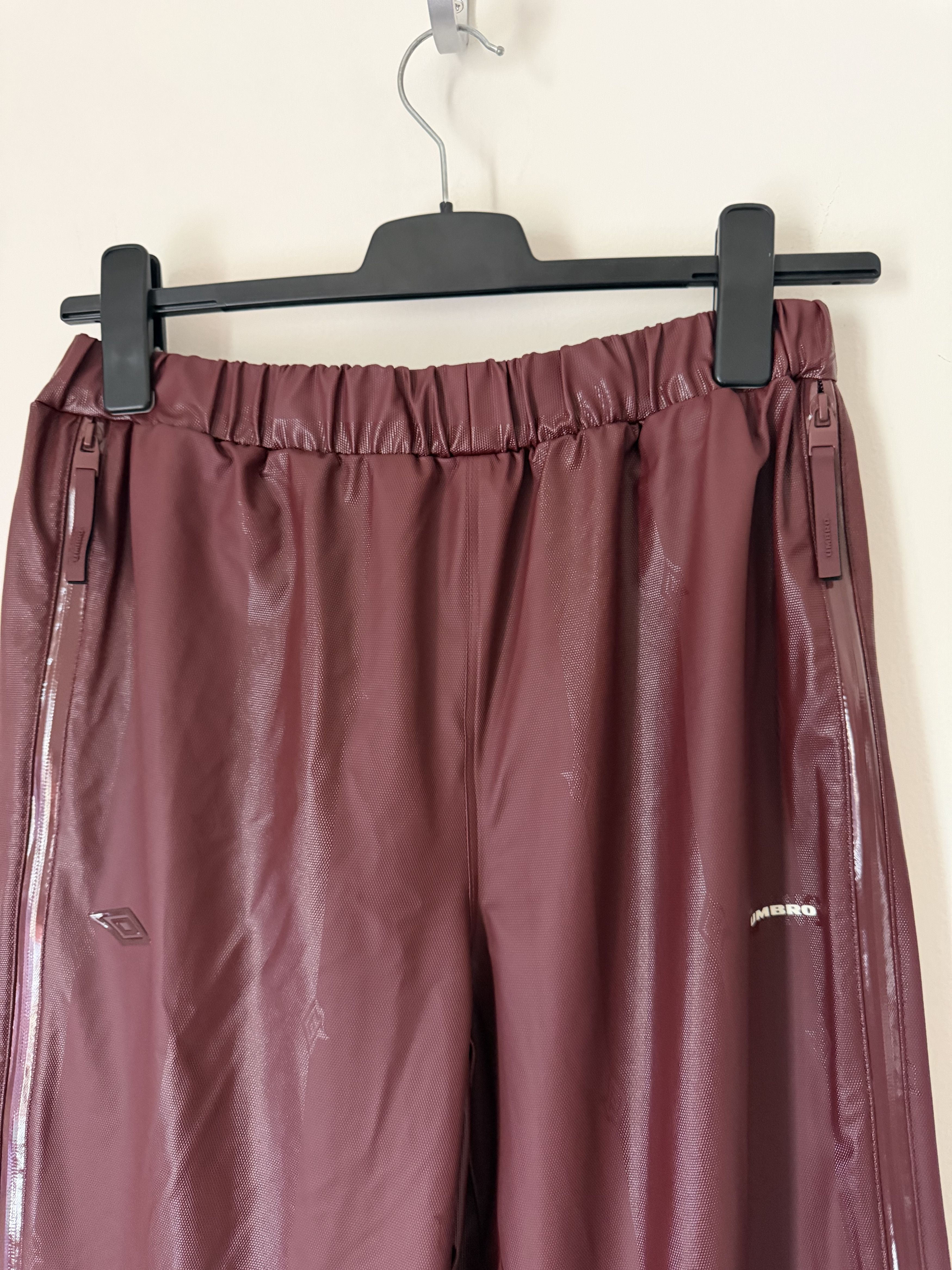 Umbro RAINS Umbro Apollo Wide W3 Pants in Maroon Red Size US 32 / EU 48 - 2 Thumbnail