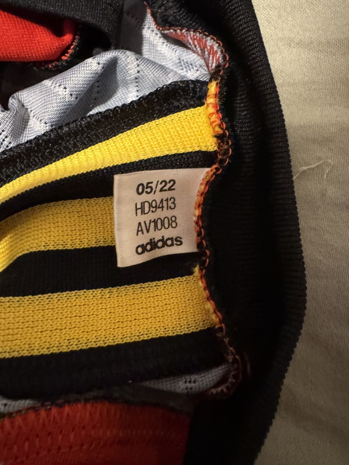 Adidas Kevin De Bruyne Belgium 2022 World Cup home jersey Size US L / EU 52-54 / 3 - 6 Thumbnail