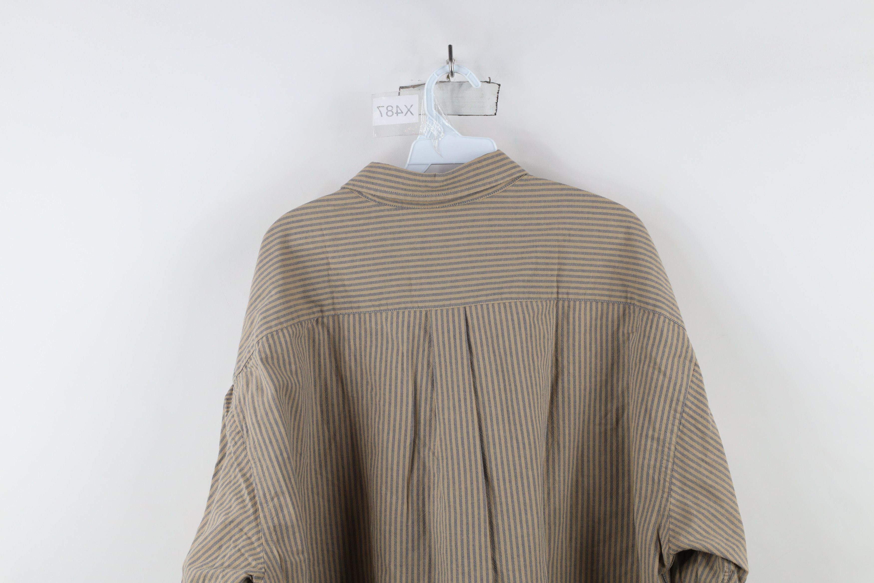 Vintage Vintage 90s Streetwear Collared Button Down Shirt Cotton Size US XL / EU 56 / 4 - 10 Thumbnail