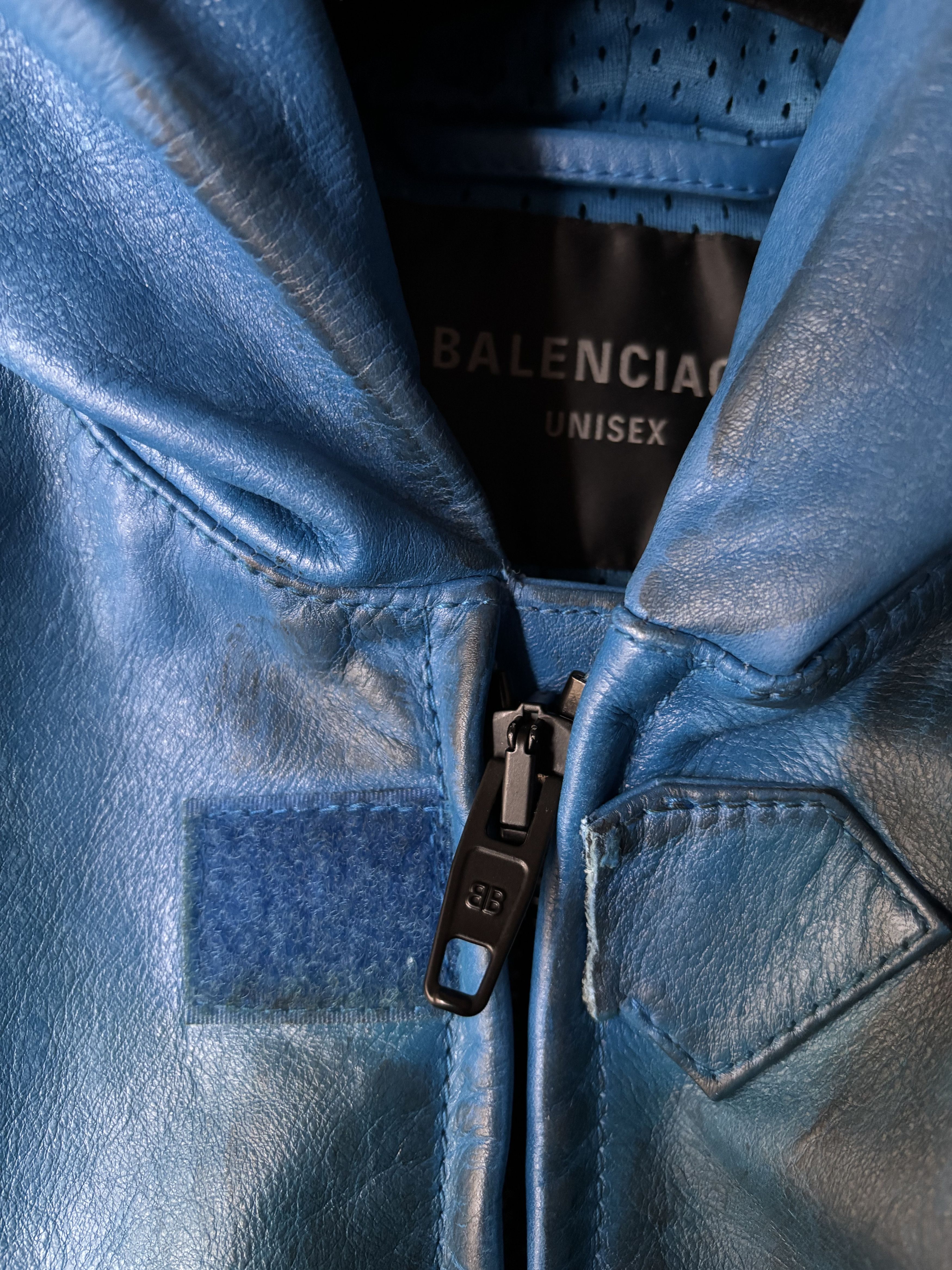 Balenciaga Balenciaga leather hooded biker jacket Size US S / EU 44-46 / 1 - 5 Thumbnail