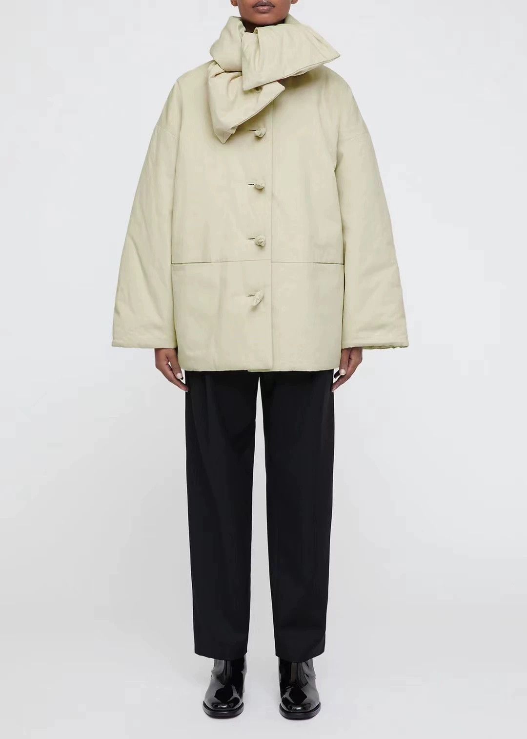 Toteme Toteme Cotton Jacket 34/36/38 Oversized Size XXS / US 00 / IT 34 - 2 Thumbnail