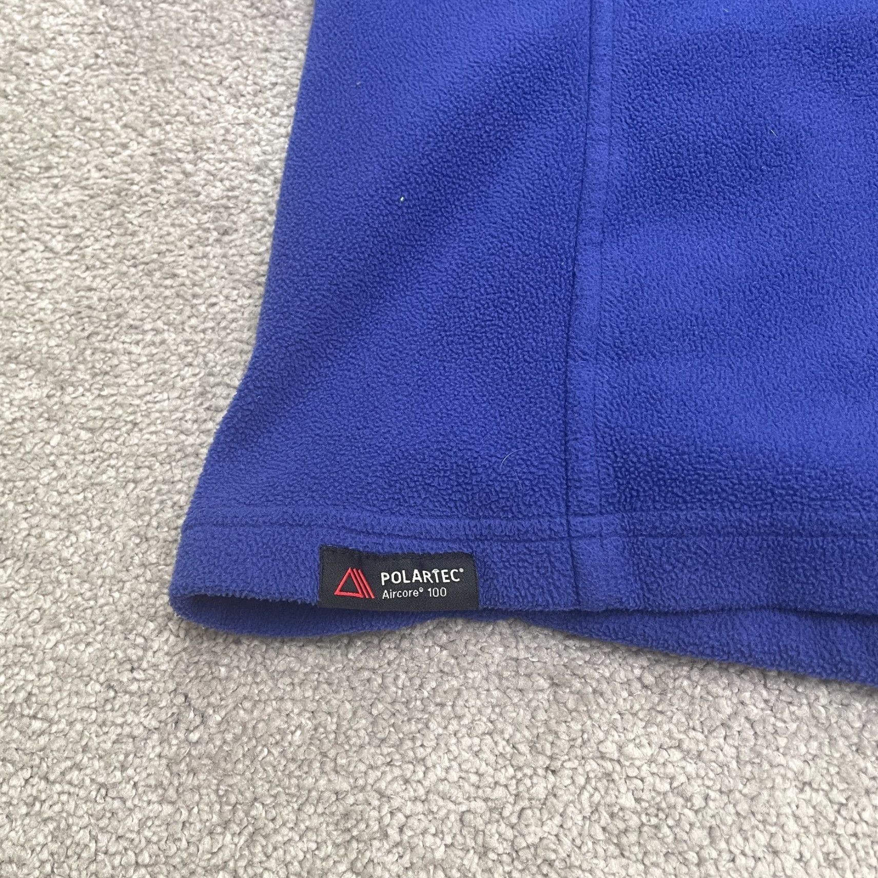 Lands' End Lands' End Polartec Fleece Jacket Womens Small Blue Full Zip Pockets Outdoor Hike Size S / US 4 / IT 40 - 6 Thumbnail