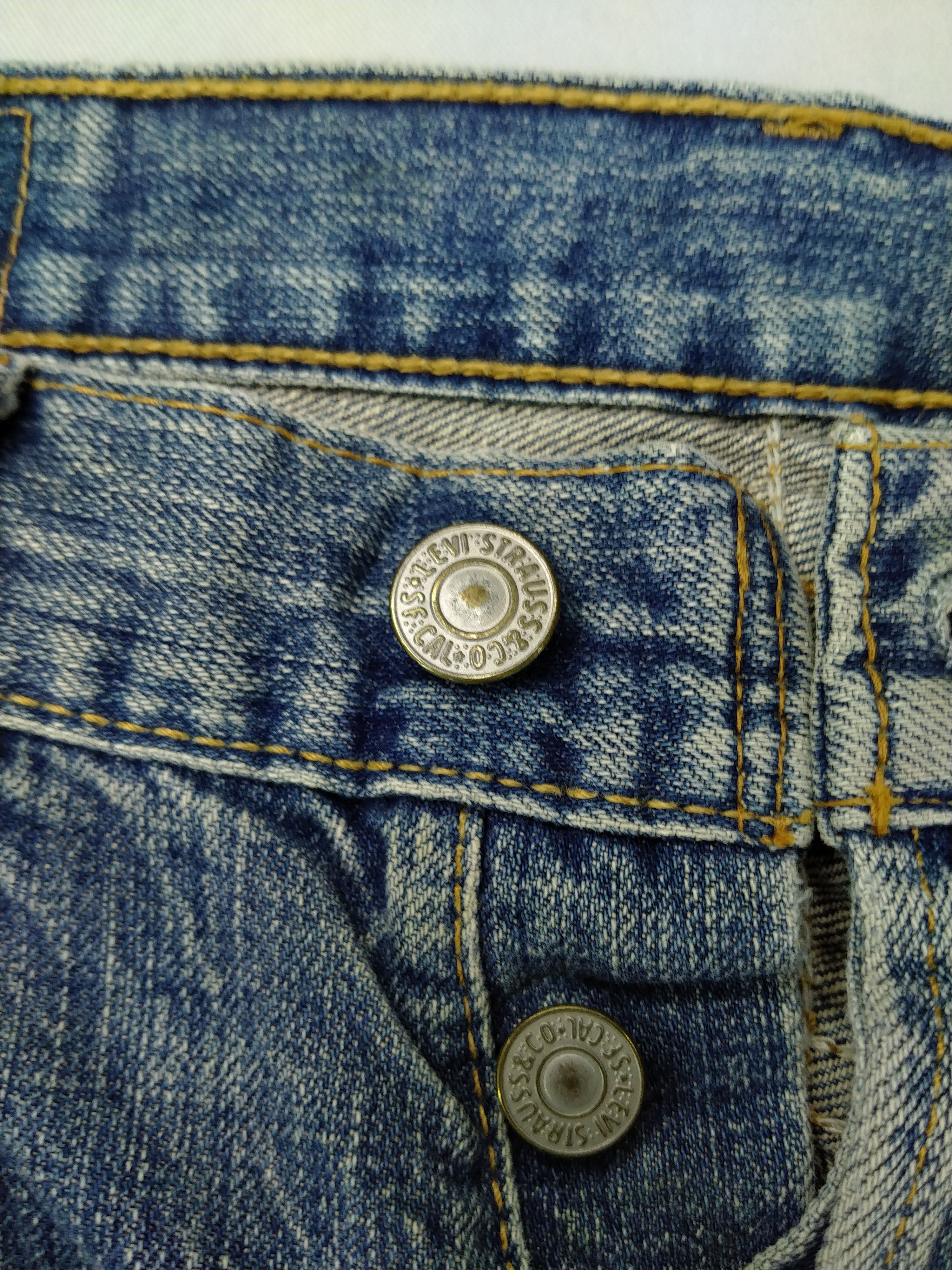 Levi's 90s Vintage Levi's 501 Distressed 31 x 28.5 Denim-JN231 Size US 31 - 8 Thumbnail
