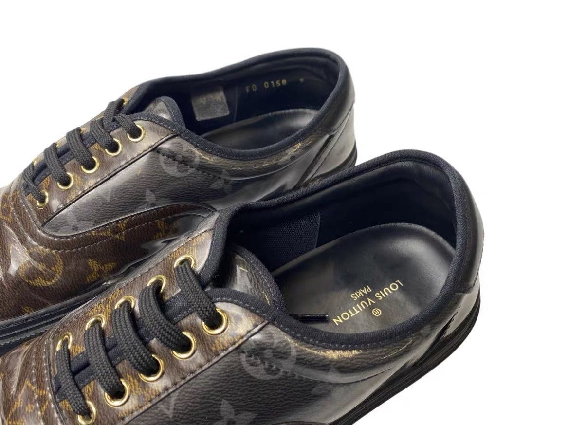 Louis Vuitton Louis Vuitton Monogram Colorblock Jelly Lace-Up Sneakers J31 Size US 9 / EU 42 - 3 Thumbnail