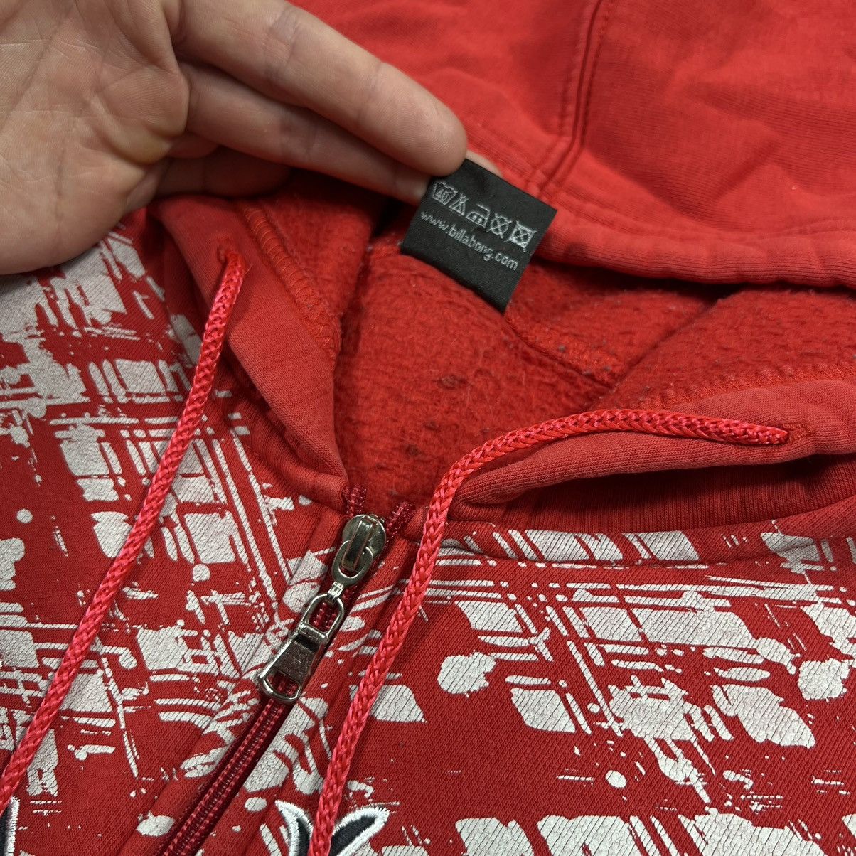 Billabong Vintage Y2K Billabong Surf Affliction Style Retro Zip Hoodie Size US L / EU 52-54 / 3 - 14 Thumbnail