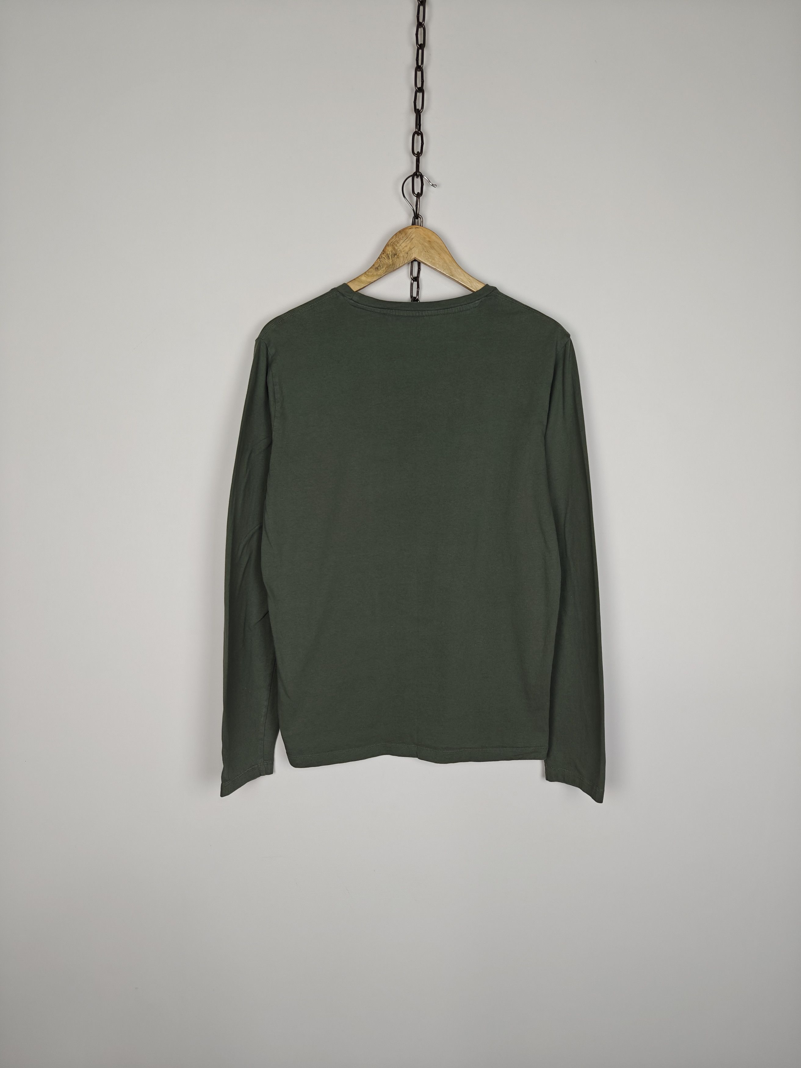 Allsaints Allsaints Longsleeve Race LS Crew Pullover Green size M Size US M / EU 48-50 / 2 - 7 Thumbnail