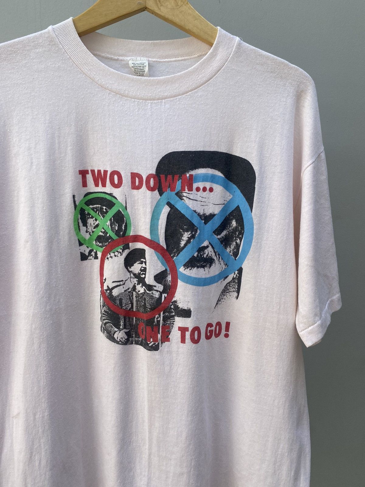 Vintage The Middle East Political T Shirt Size US XL / EU 56 / 4 - 3 Thumbnail