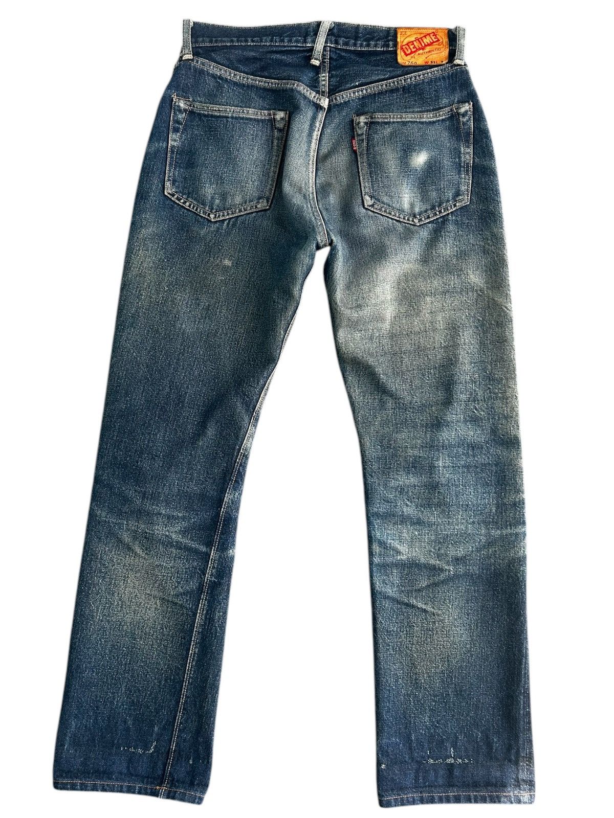 Denime × Japanese Brand Vintage Denime Lot 760 Selvedge Jeans Size US 31 - 4 Thumbnail