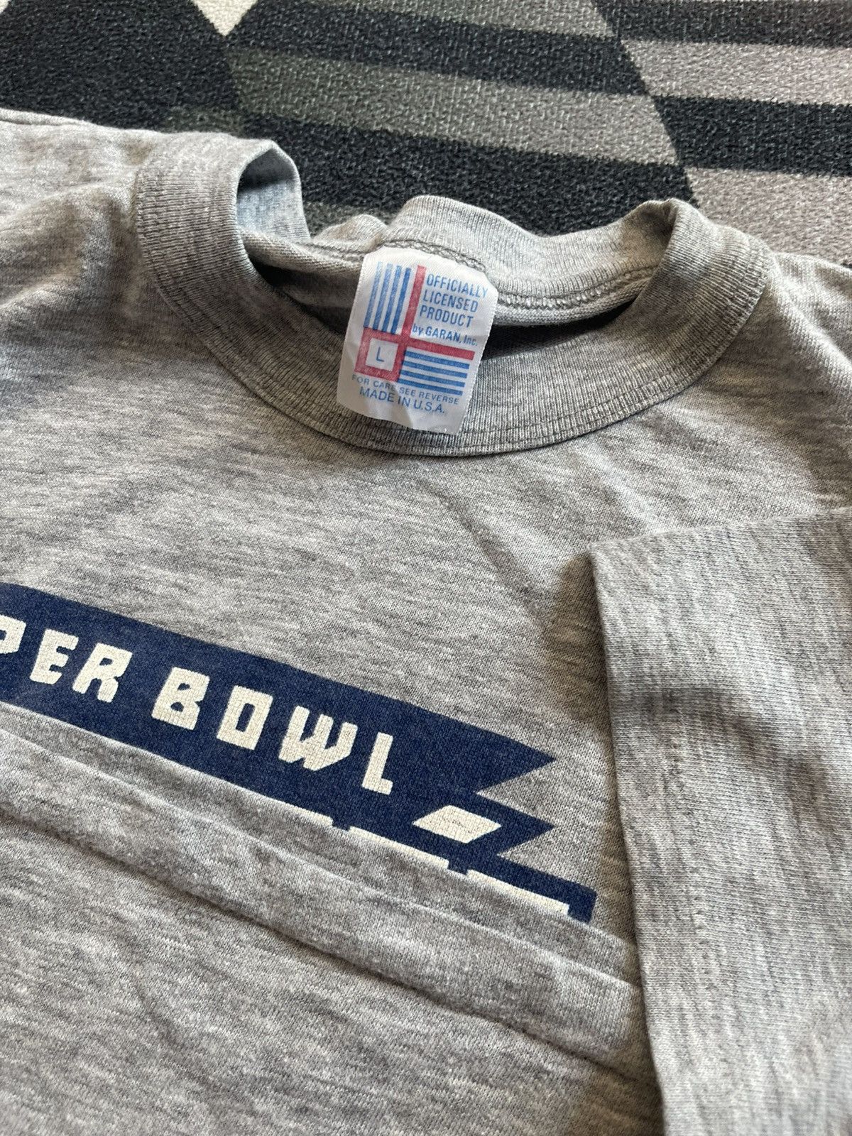 NFL VTG 1988 Super Bowl XXIII Cincinnati Bengals AFC Champions Size US L / EU 52-54 / 3 - 6 Thumbnail