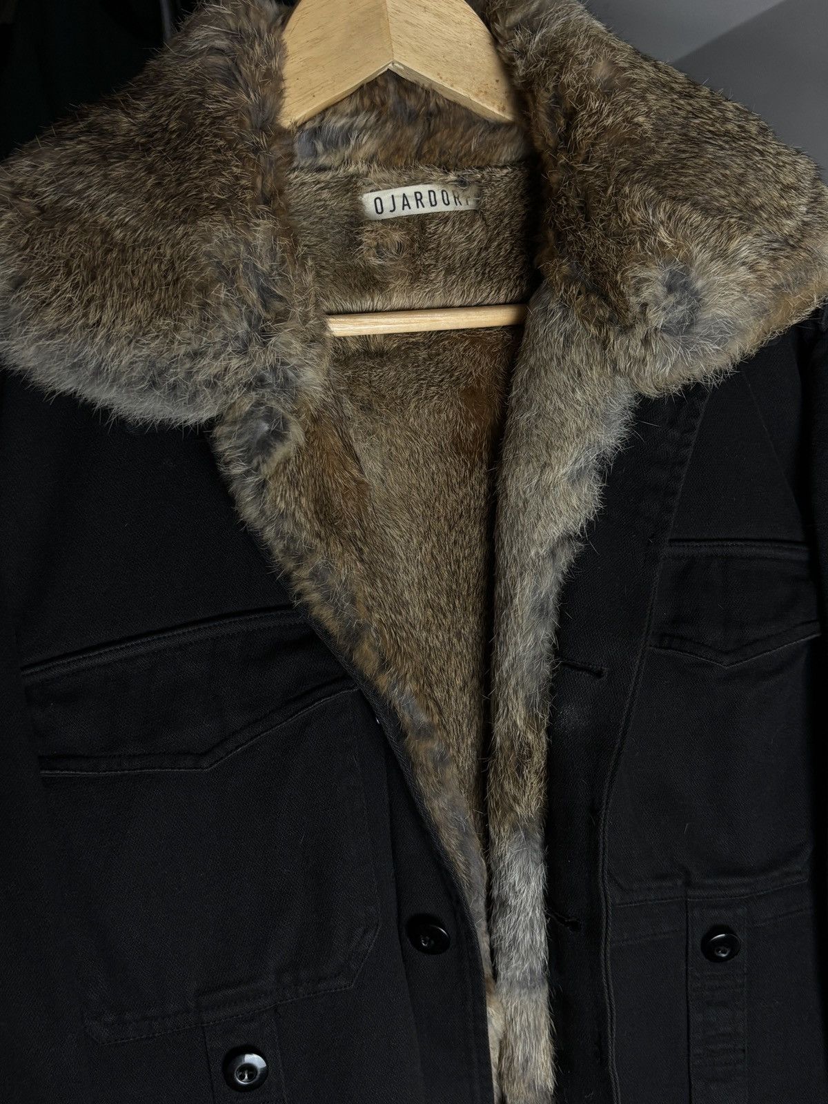 Ojardorf Ojardorf Military Rabbit Fur Avant Garde Rare Jacket Size US L / EU 52-54 / 3 - 3 Thumbnail