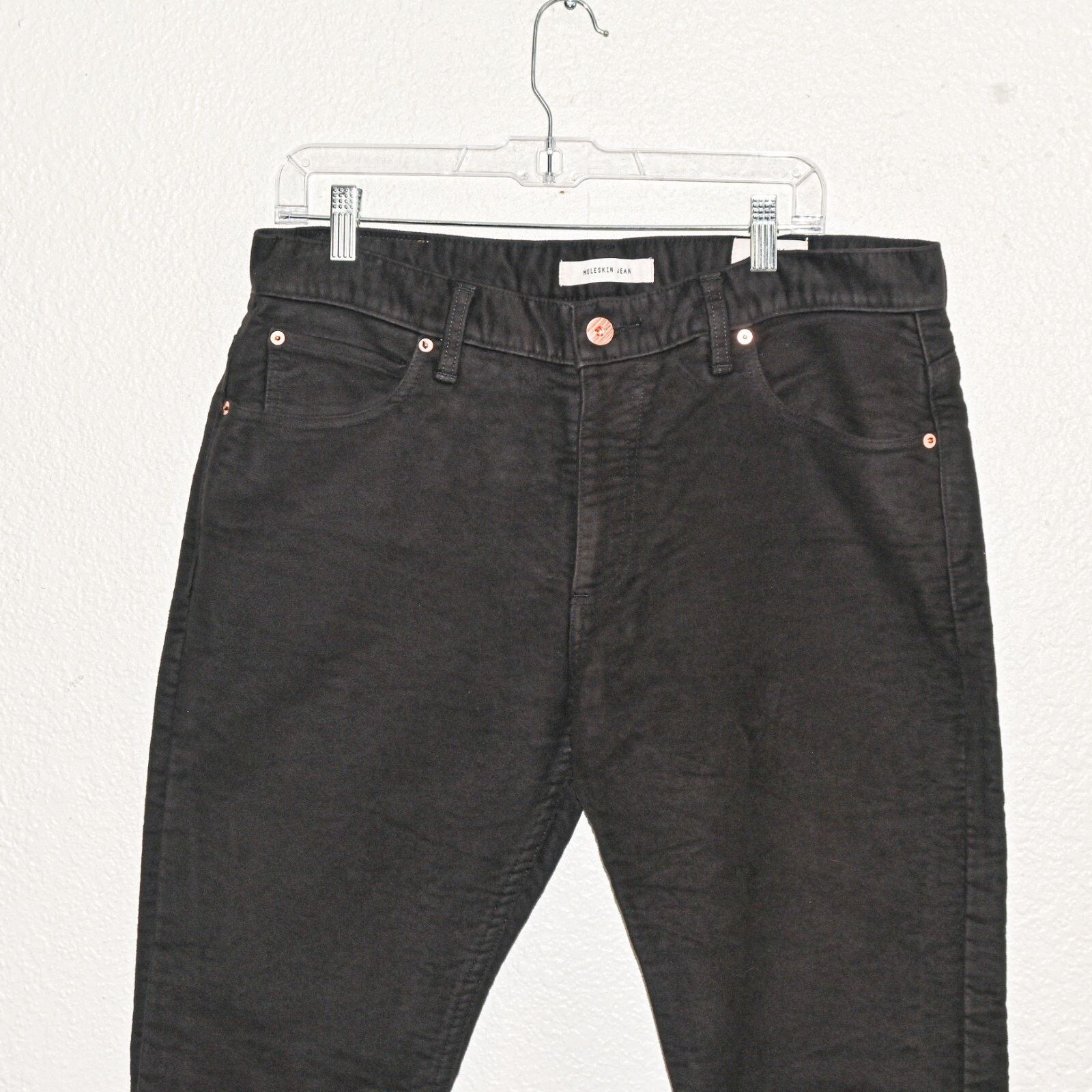 BILLY REID $228 Men's Moleskin Jeans in Dark Brown size 34