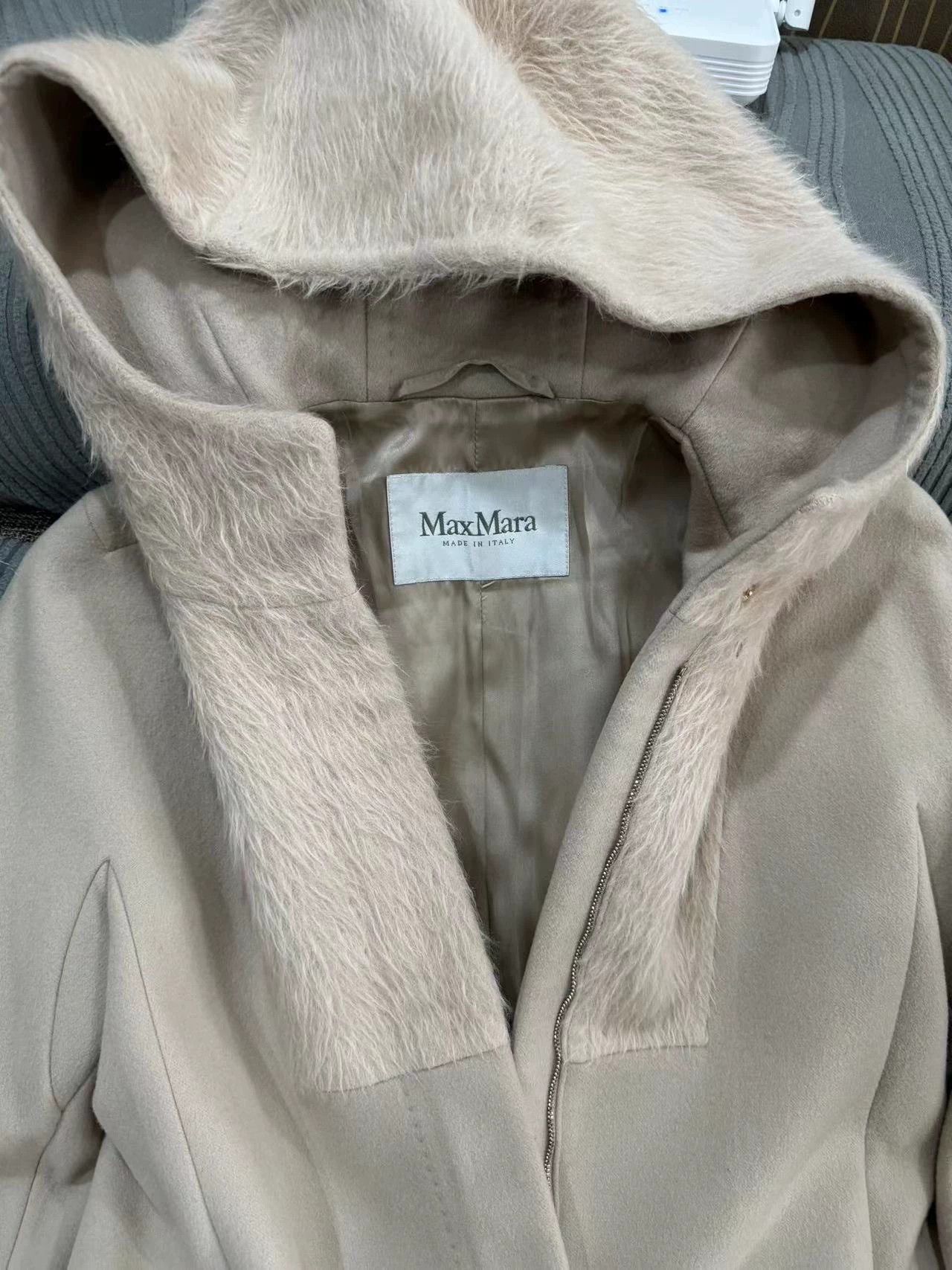 Max Mara Max Mara Authentic Camel Hair Coat Women's 36 Size XS / US 0-2 / IT 36-38 - 3 Thumbnail