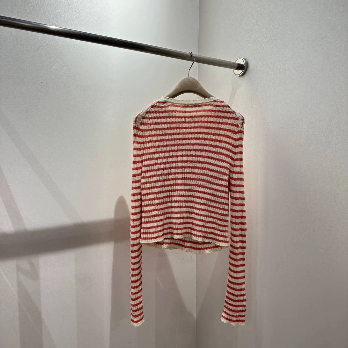 Christian Dior Monsieur Dior apr496 Star Stripe knit set women's 36 cotton Size XS / US 0-2 / IT 36-38 - 2 Thumbnail