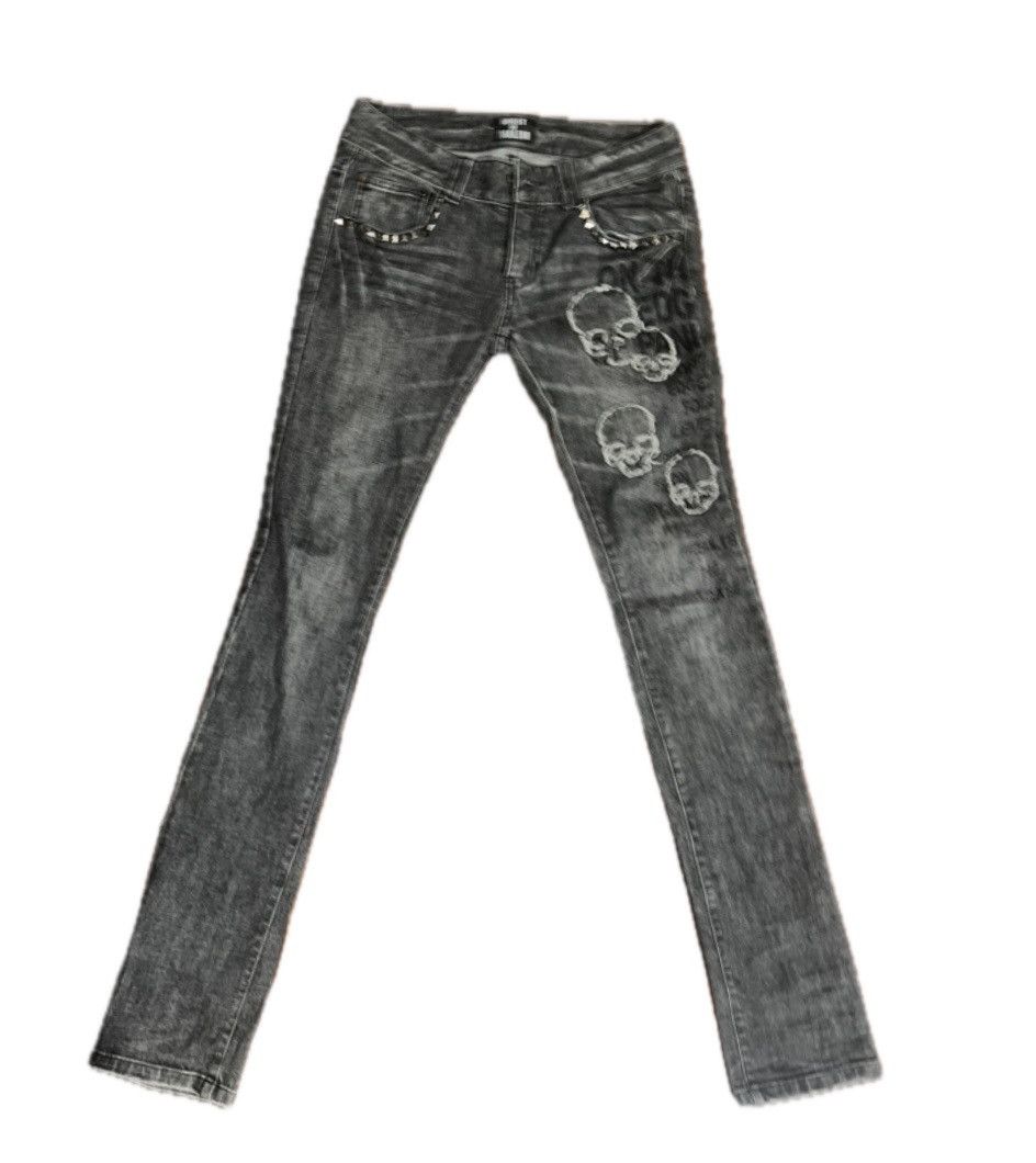 Japanese Brand × Vintage Ghost of Harlem Japanese Y2K Jeans – XXS Fit, Low Rise Size 25" / US 0 / IT 36 - 3 Thumbnail