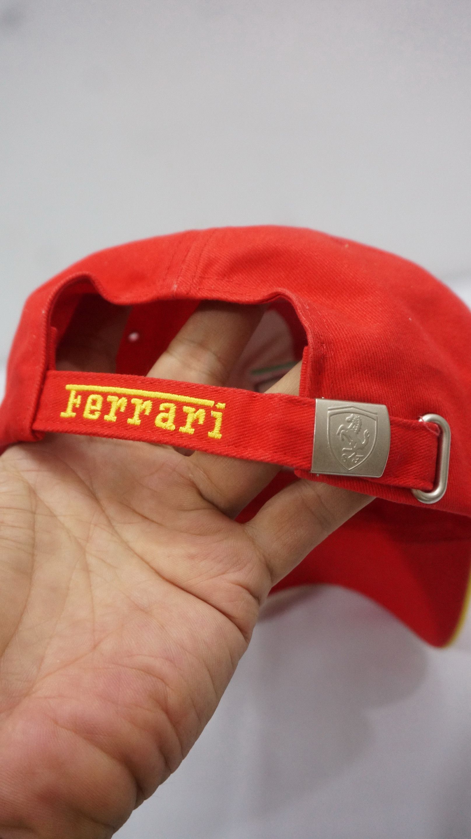 Ferrari FERRARI Vintage Official Cap New Old Stock Size ONE SIZE - 5 Thumbnail