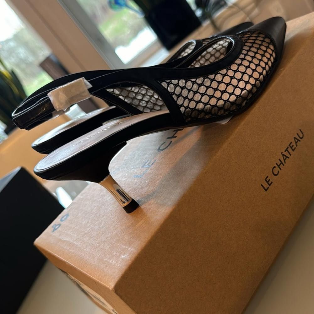 Le Chateau Le Chateau sling back shoes. Size 37. Size US 6.5 / IT 36.5 - 6 Thumbnail