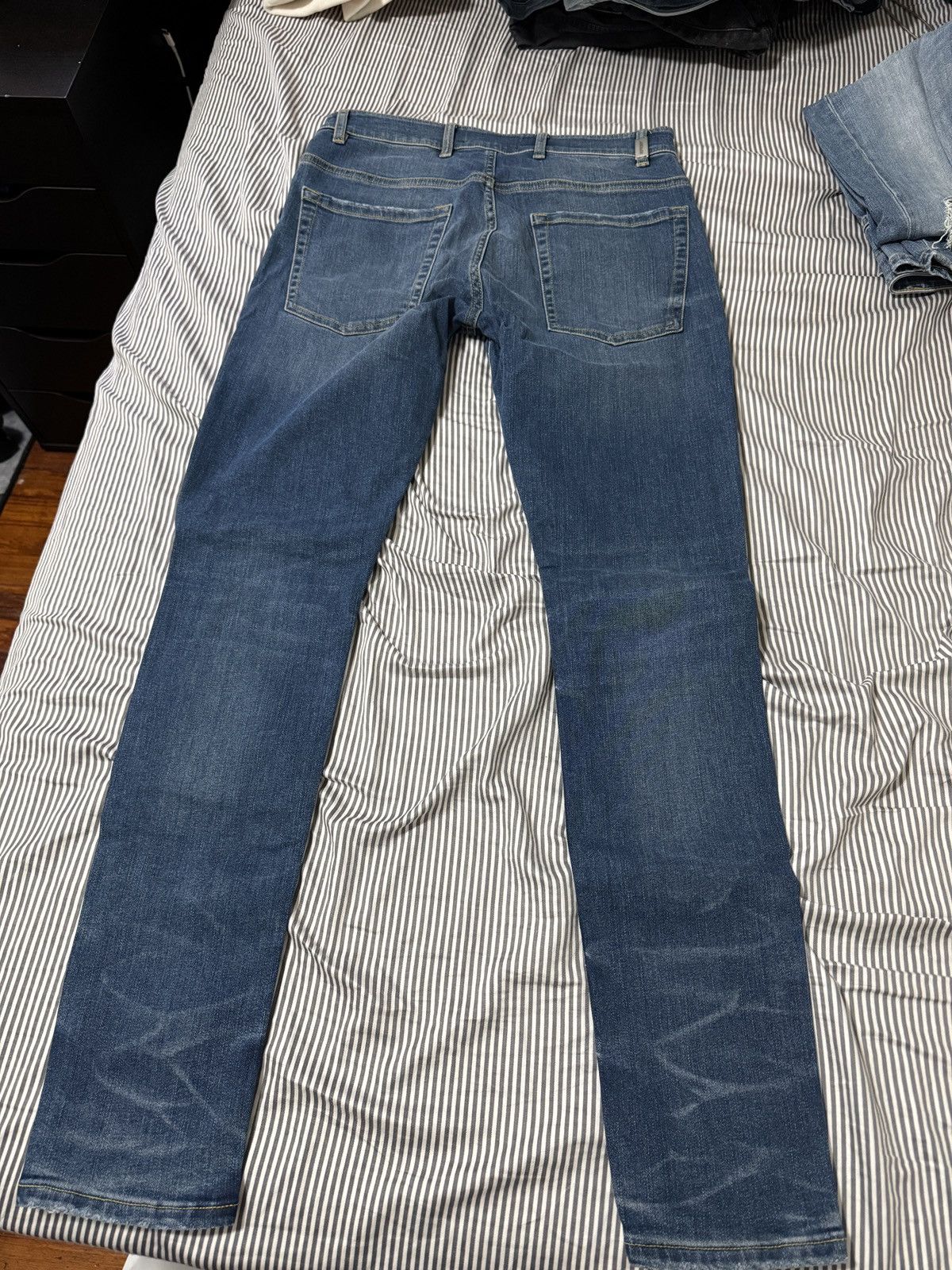 Represent Clo. Represent Destroyer Vintage Blue Denim Size 33 Size US 33 - 2 Thumbnail